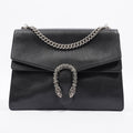 Gucci Dionysus Black Leather Medium