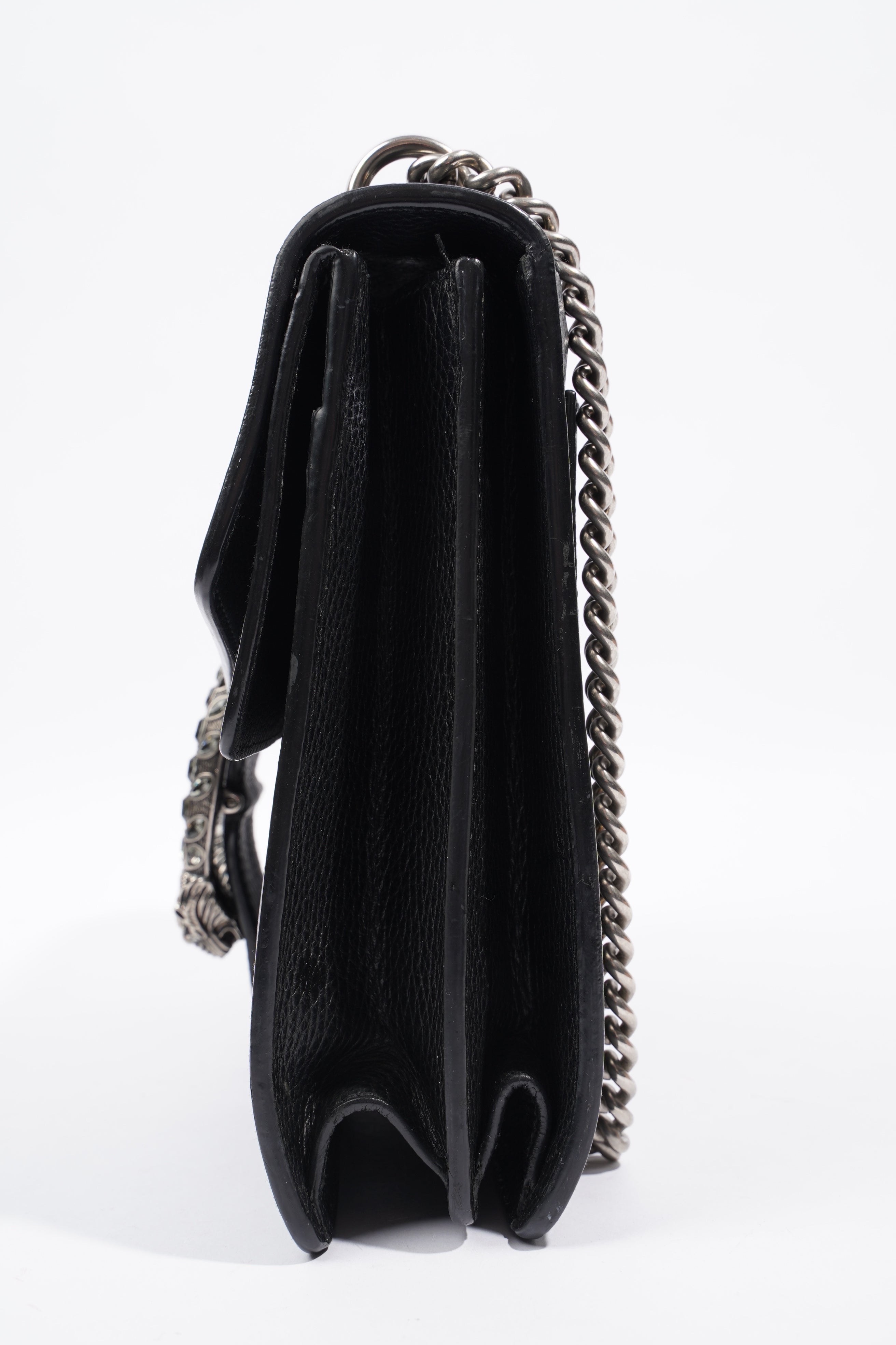 Gucci Dionysus Black Leather Medium