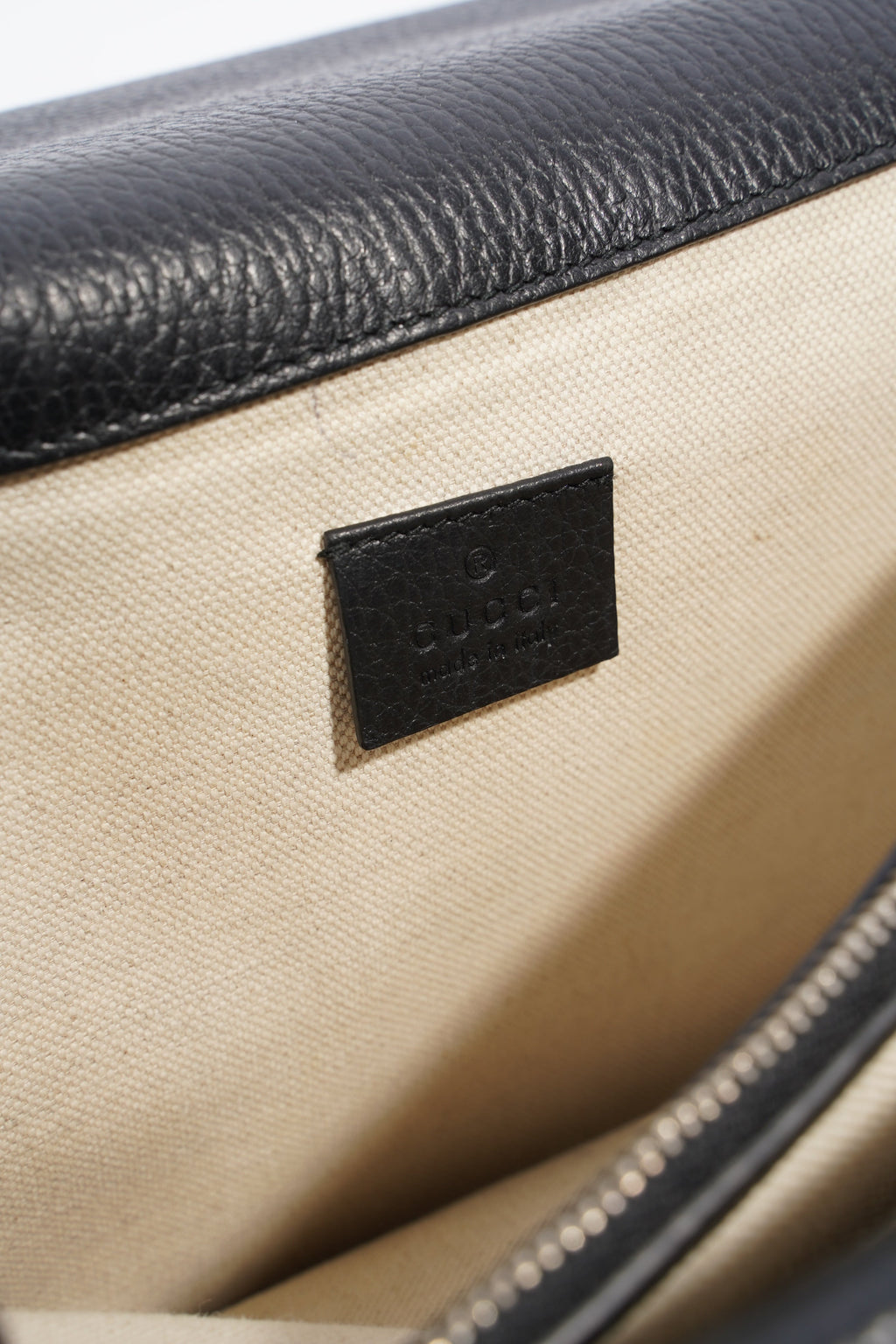 Gucci Dionysus Black Leather Medium