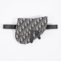 Christian Dior Saddle Belt Bag Oblique Canvas Mini