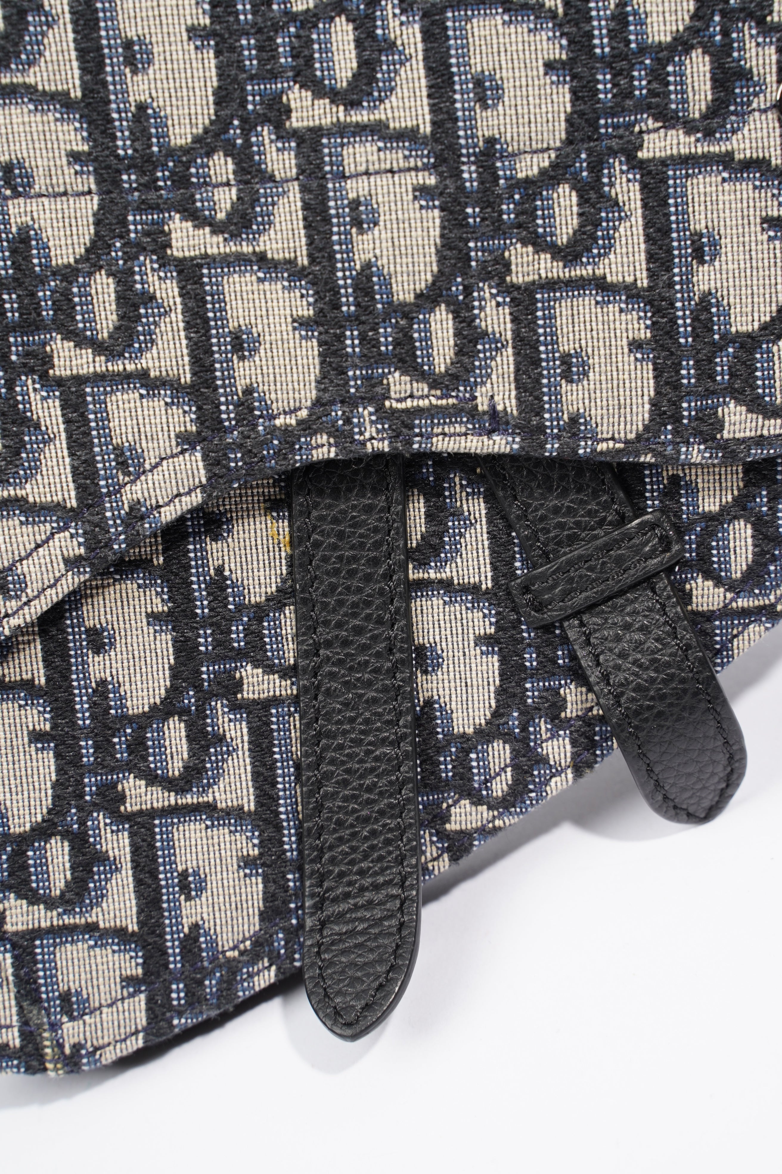 Christian Dior Saddle Belt Bag Oblique Canvas Mini