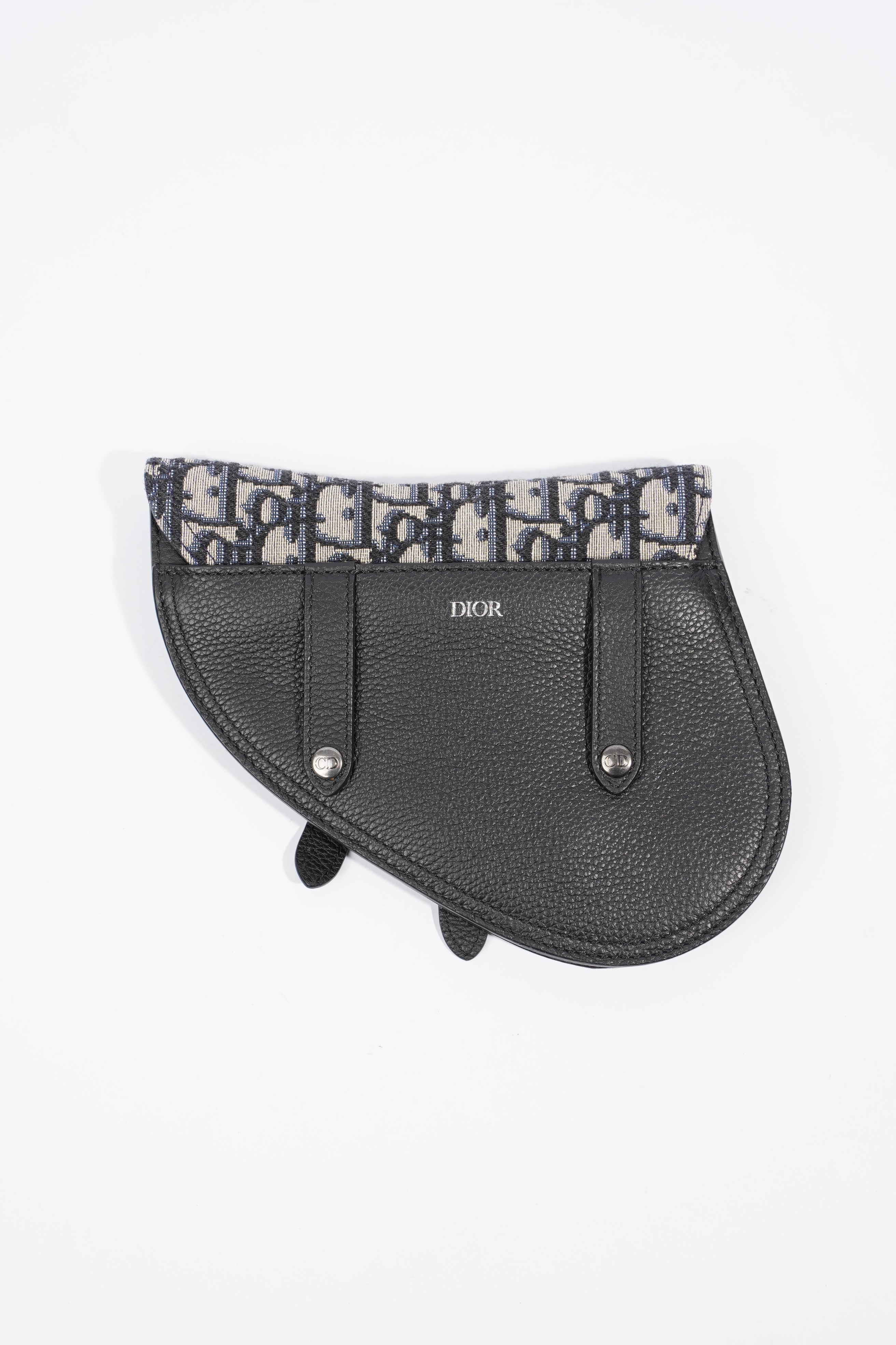 Christian Dior Saddle Belt Bag Oblique Canvas Mini