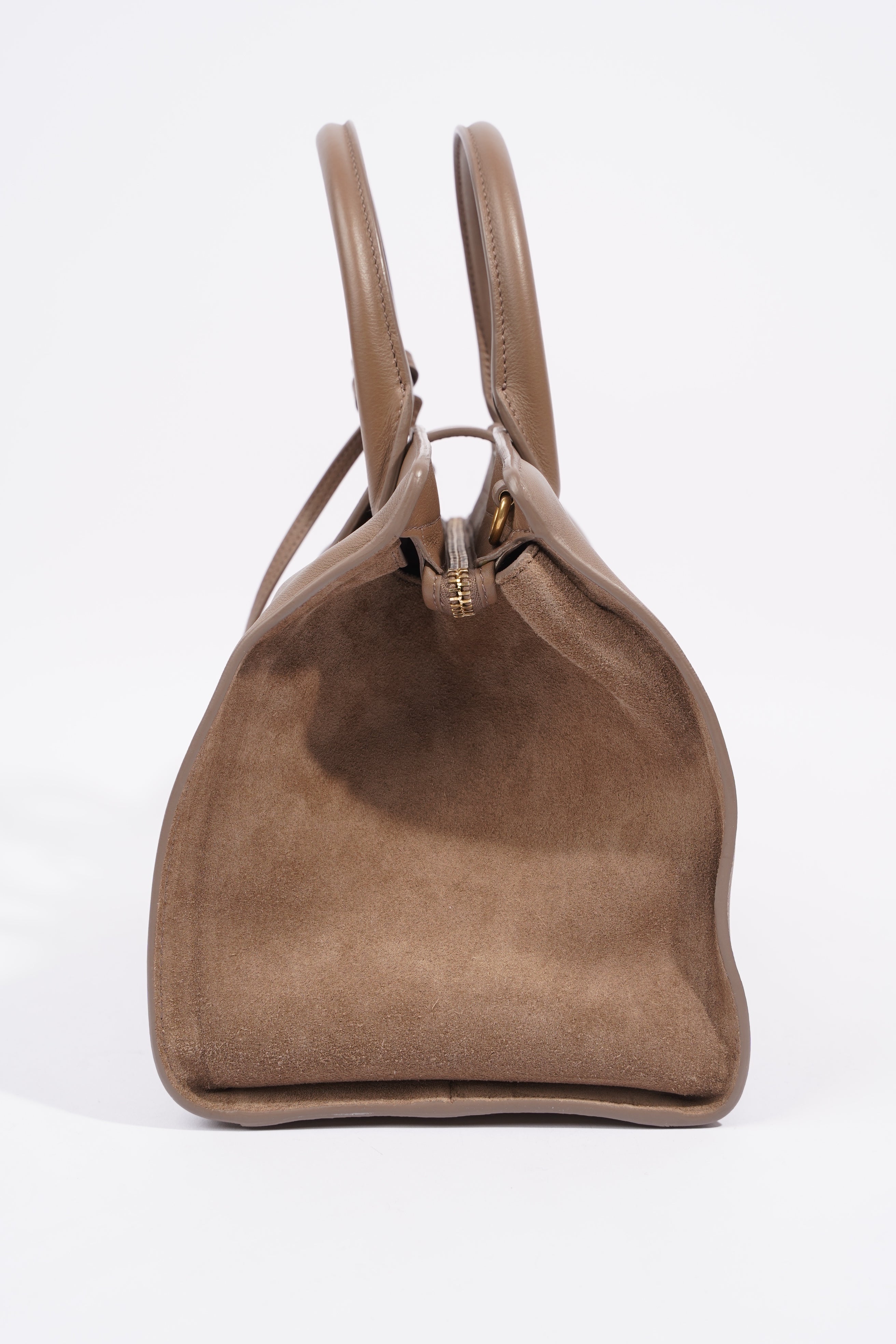 Saint Laurent Downtown Cabas Beige Calfskin Leather