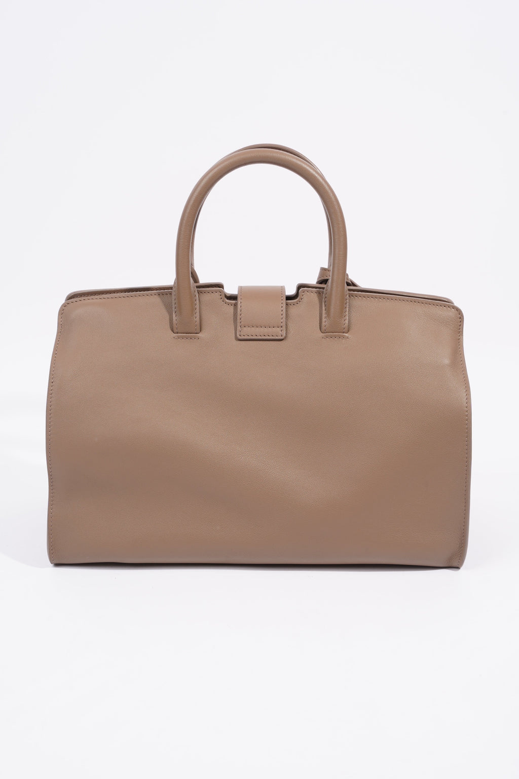 Saint Laurent Downtown Cabas Beige Calfskin Leather