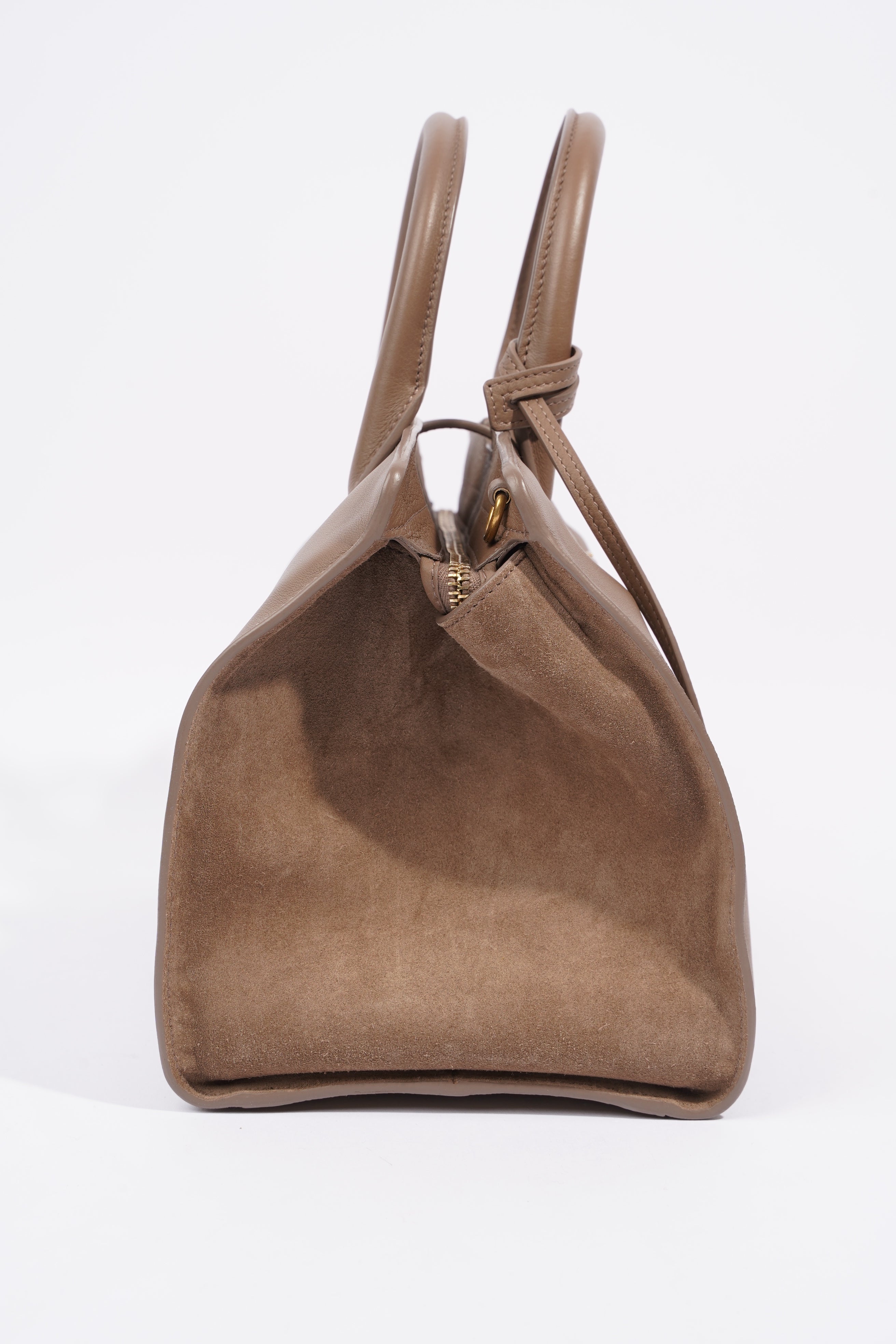 Saint Laurent Downtown Cabas Beige Calfskin Leather