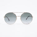 Gucci Round Sunglasses Gold / Black Lens Base Metal 59mm 20mm