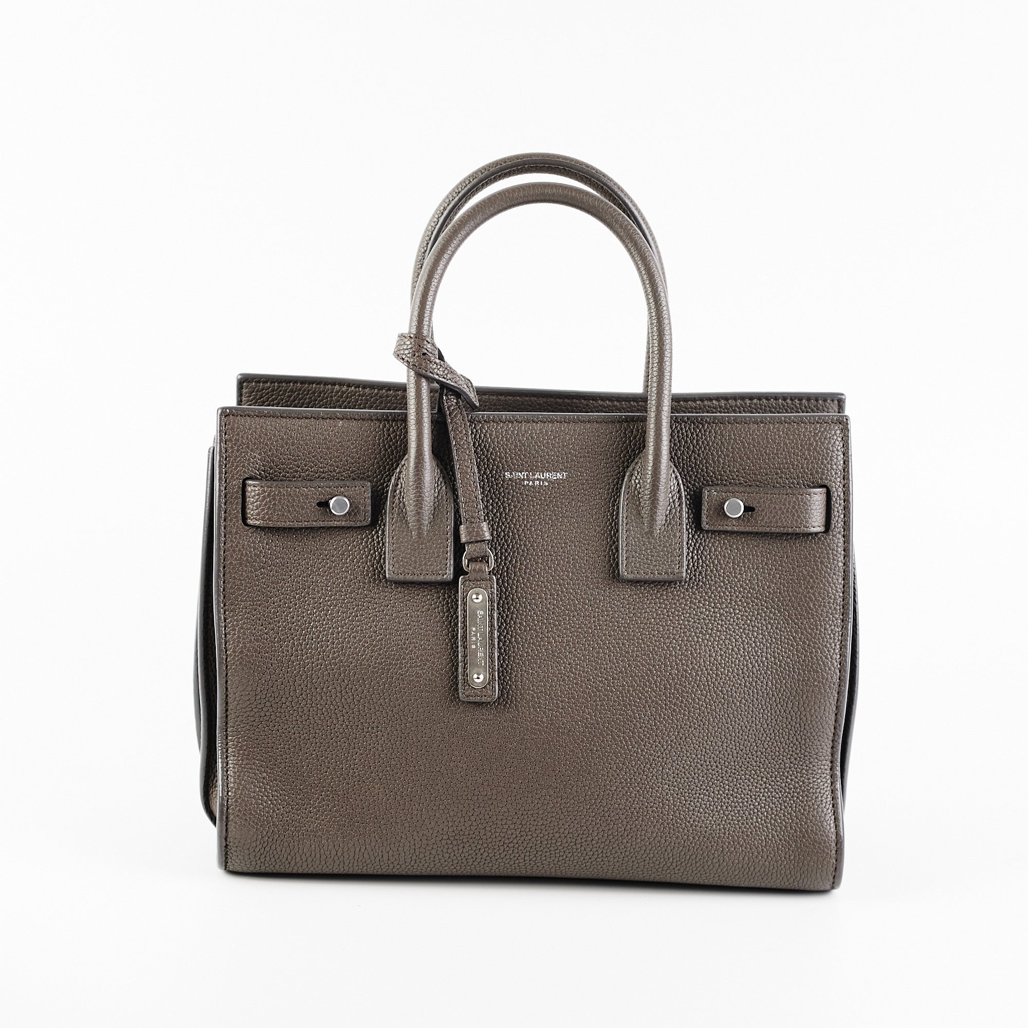 Saint Laurent Baby Sac De Jour Grey