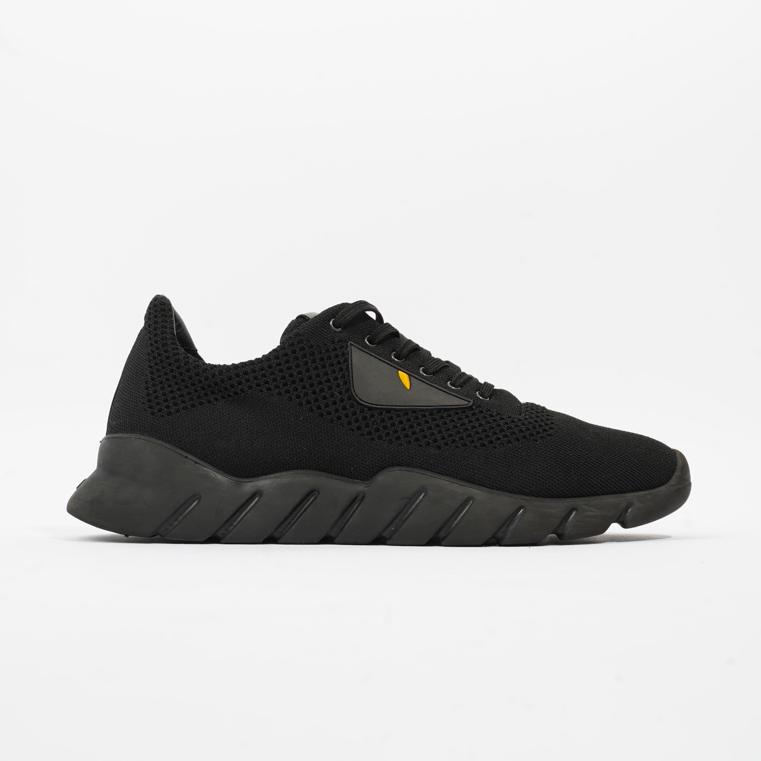 Fendi Monster Eyes Sneakers Black Mesh EU 43 UK 9