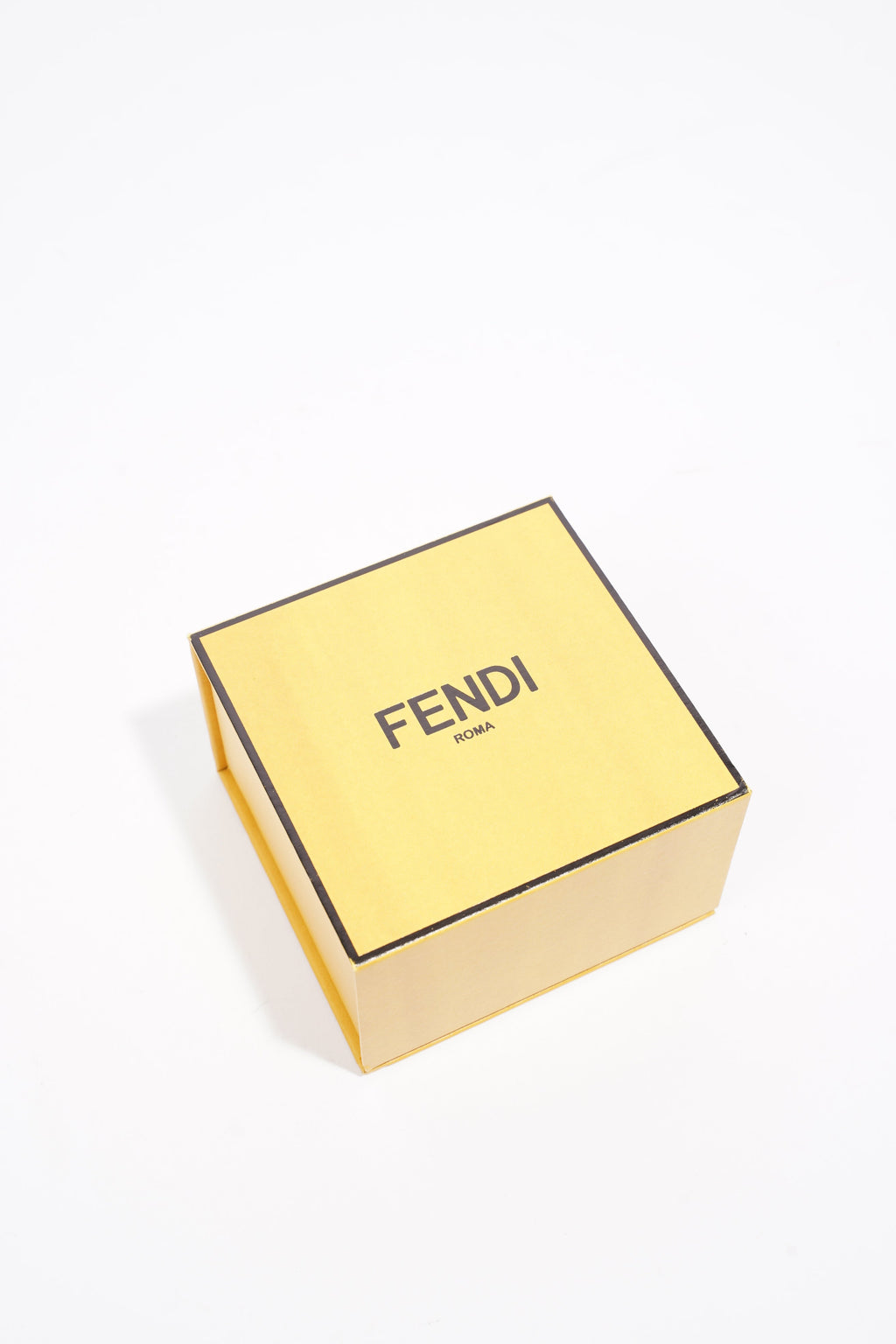 Fendi Baguette Bracelet Silver Base Metal Medium