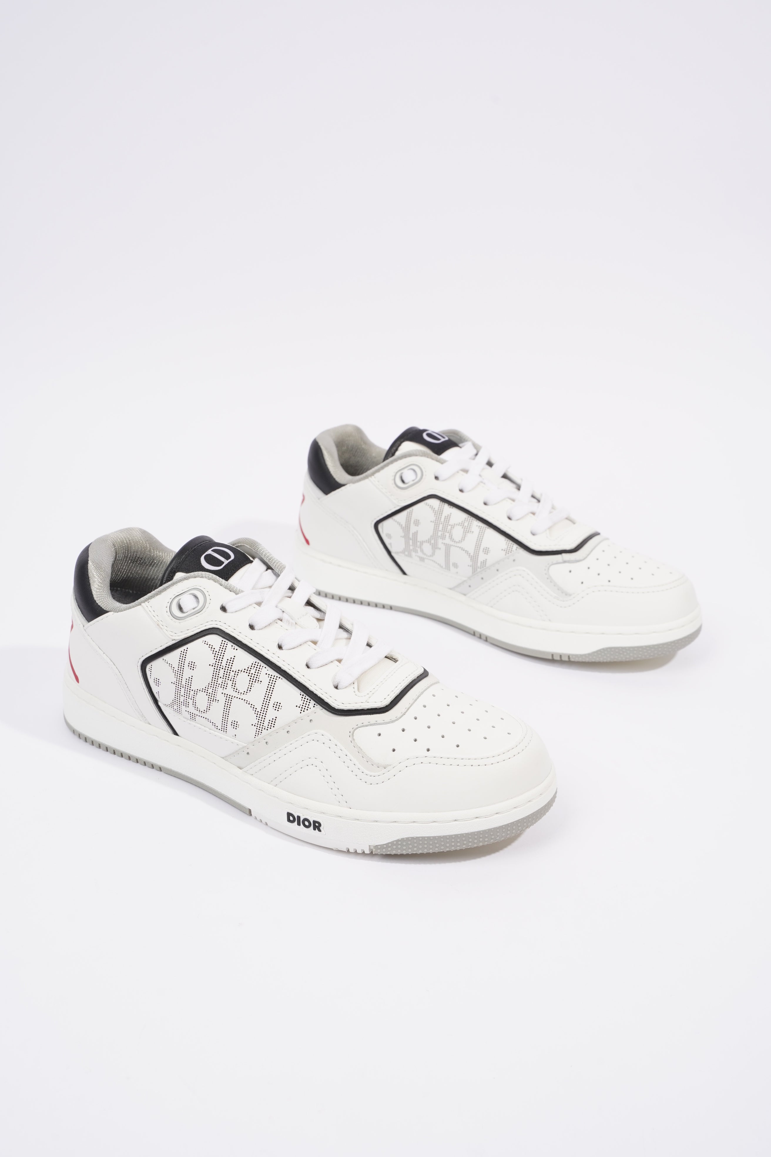 Christian Dior B27 Low-top White / Black Leather EU 39 UK 6