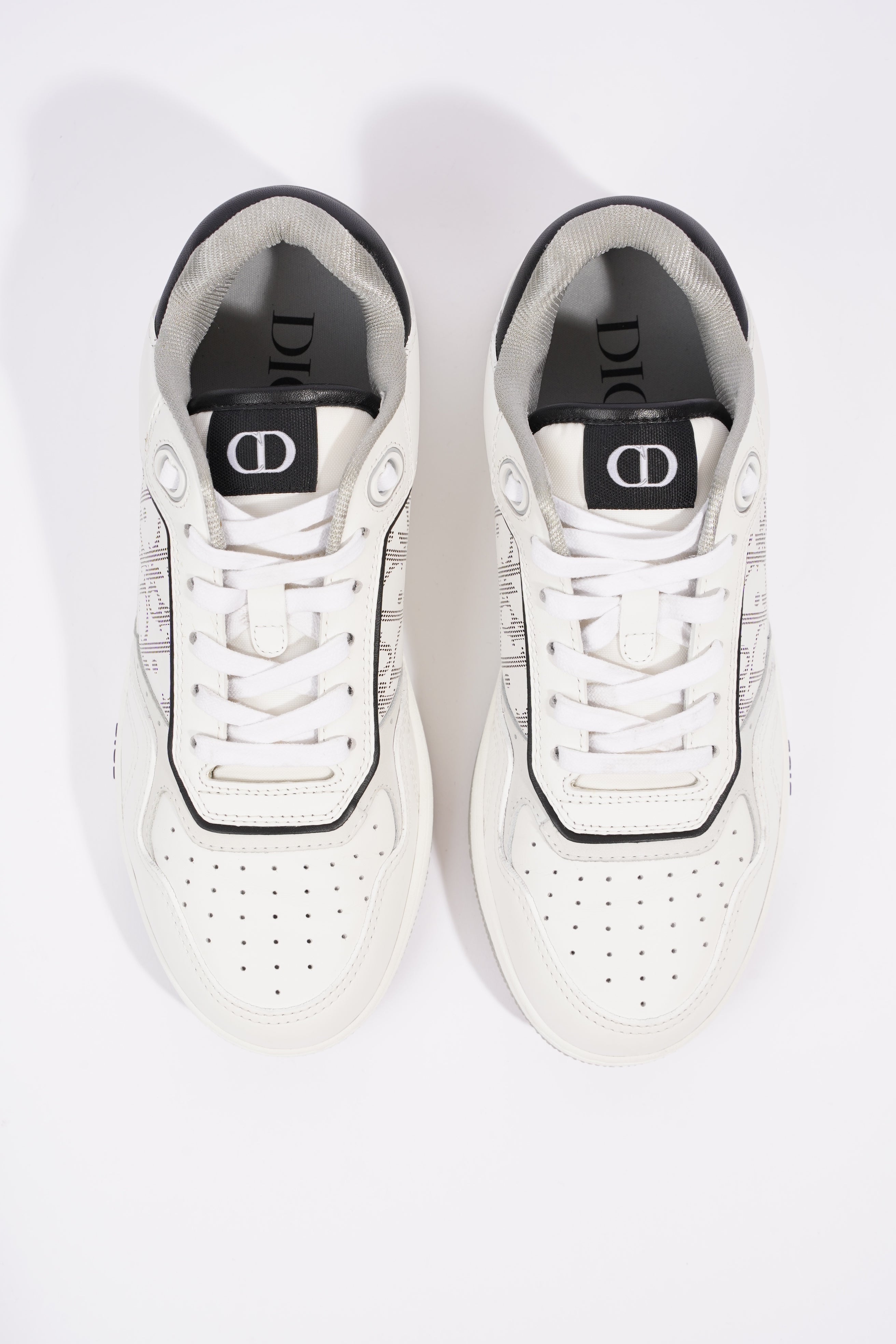Christian Dior B27 Low-top White / Black Leather EU 39 UK 6