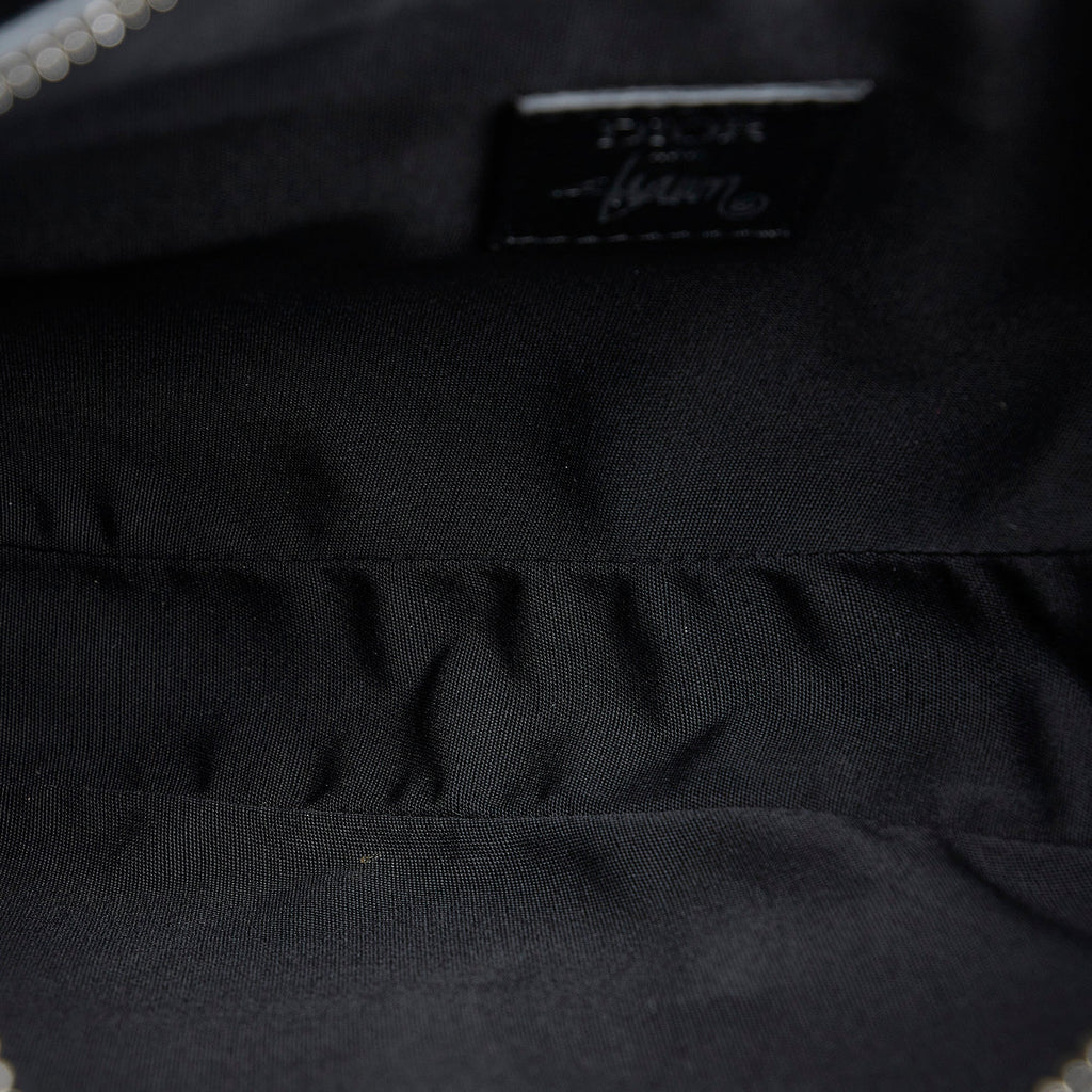DIOR x Stussy Logo Saddle Crossbody Bag