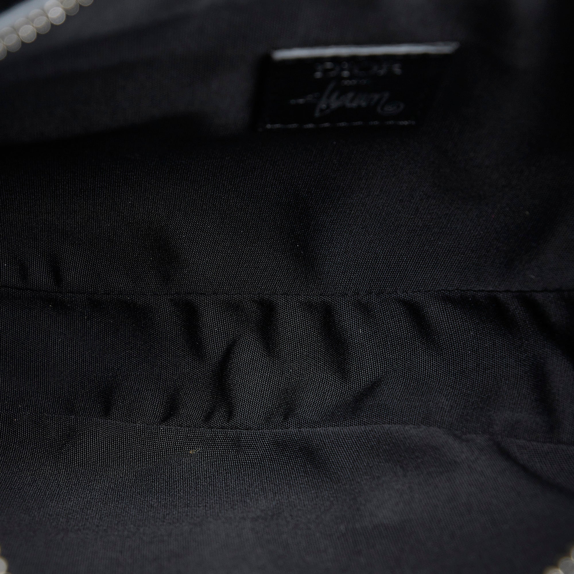 DIOR x Stussy Logo Saddle Crossbody Bag