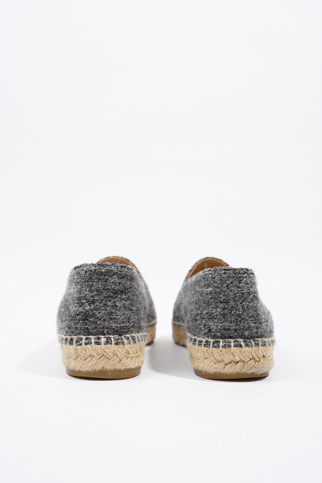 Chanel Espadrilles Grey / Black Fabric EU 40 UK 7