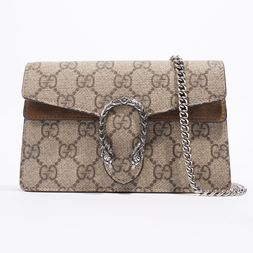 Gucci Super Mini Dionysus GG Supreme Coated Canvas