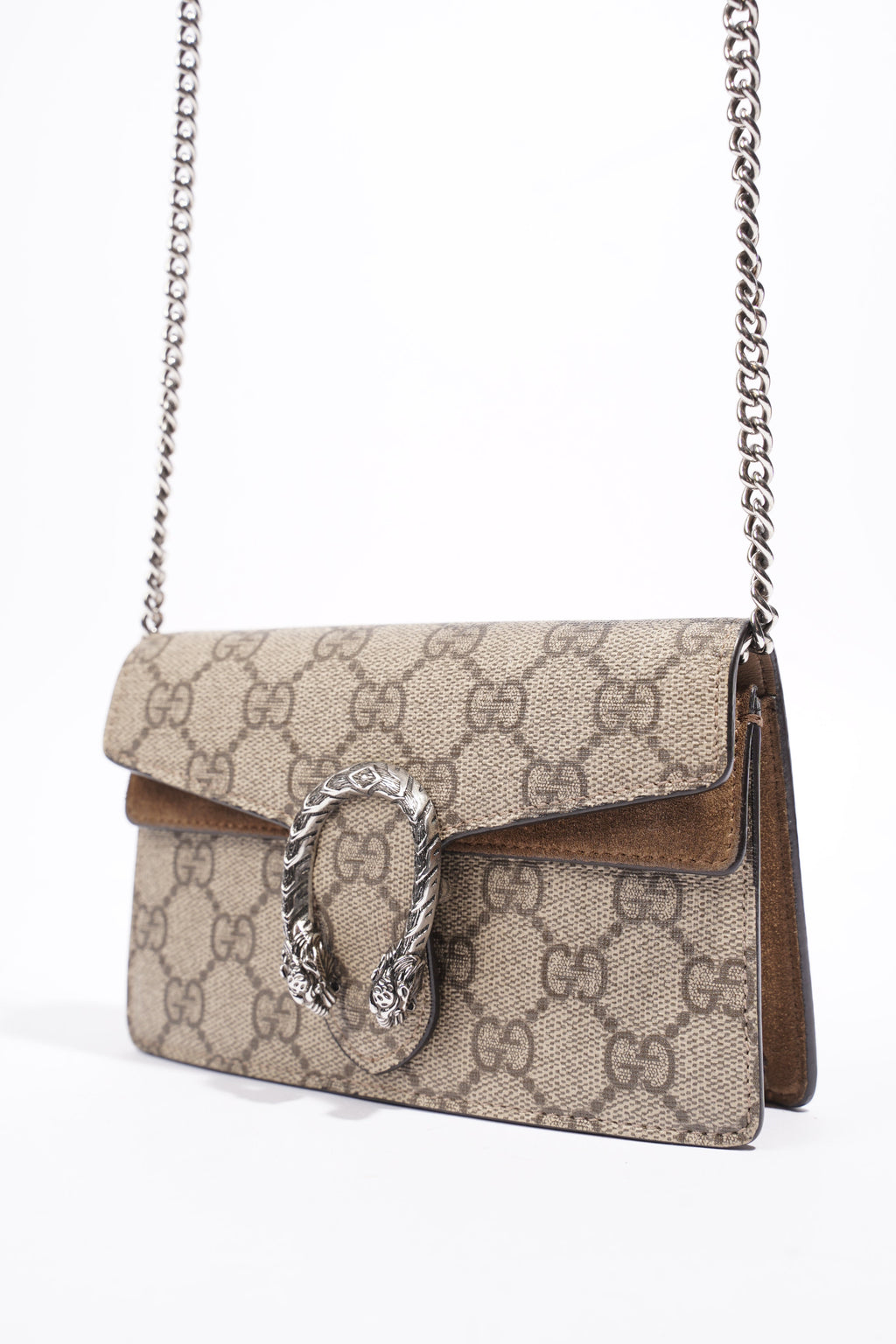 Gucci Super Mini Dionysus GG Supreme Coated Canvas