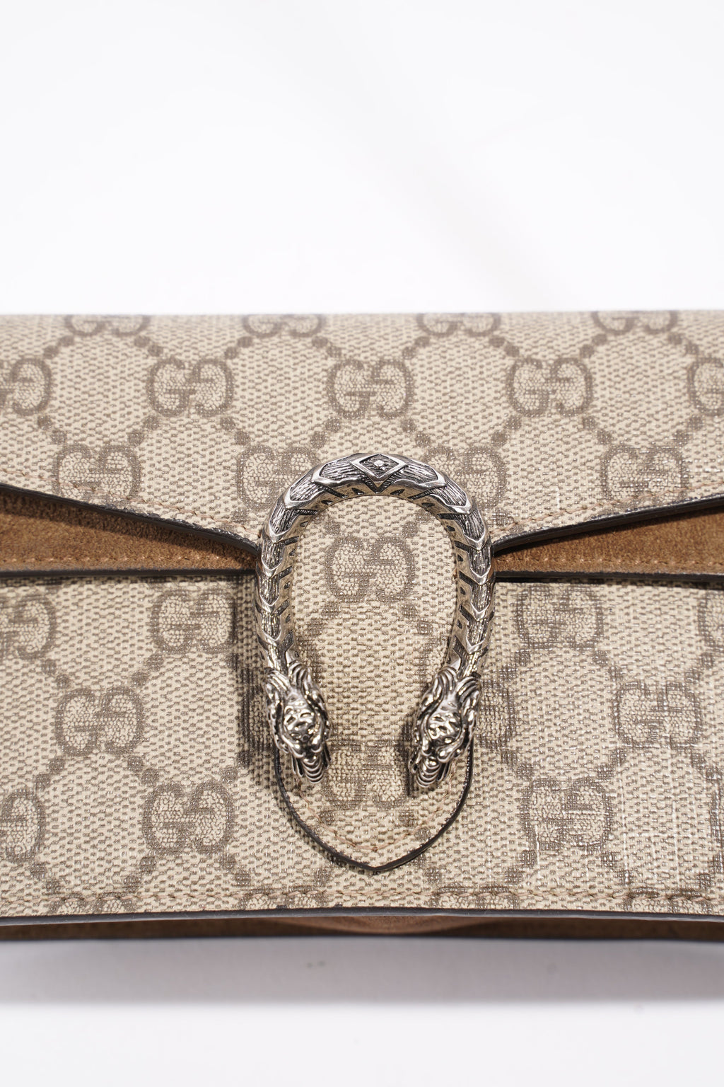 Gucci Super Mini Dionysus GG Supreme Coated Canvas