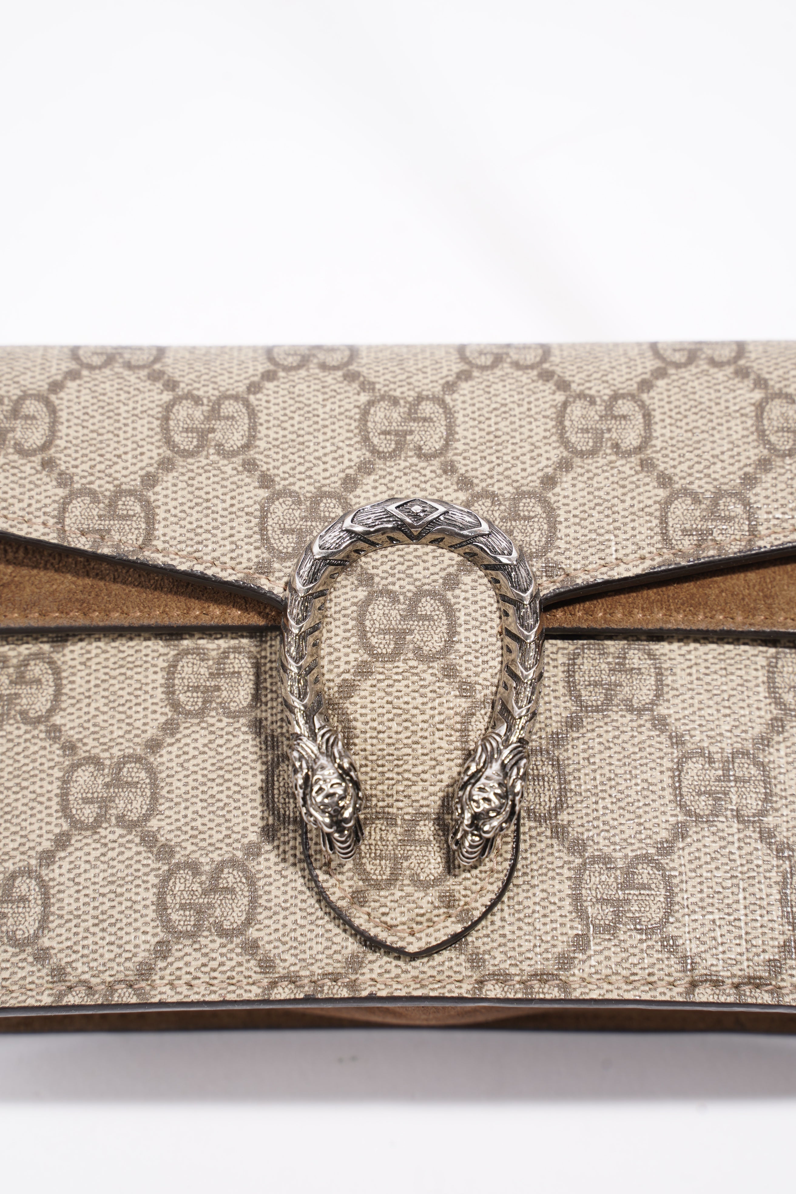 Gucci Super Mini Dionysus GG Supreme Coated Canvas