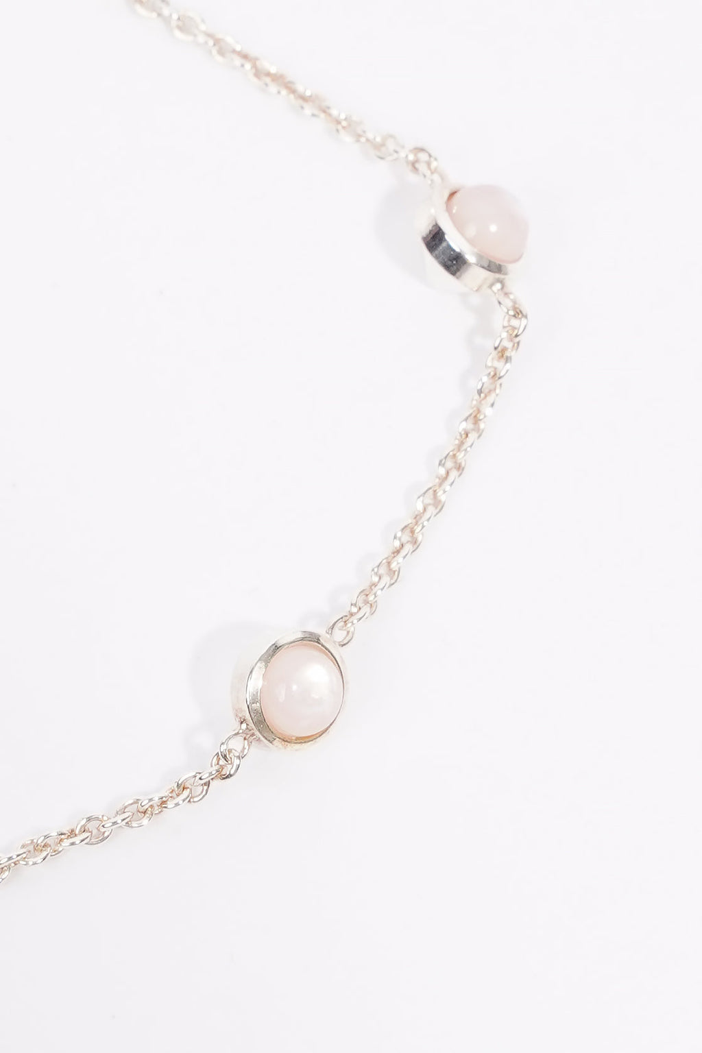 Gucci GG Marmont Mother Of Pearl Bracelet Silver / Pink Pearl Silver Sterling 18