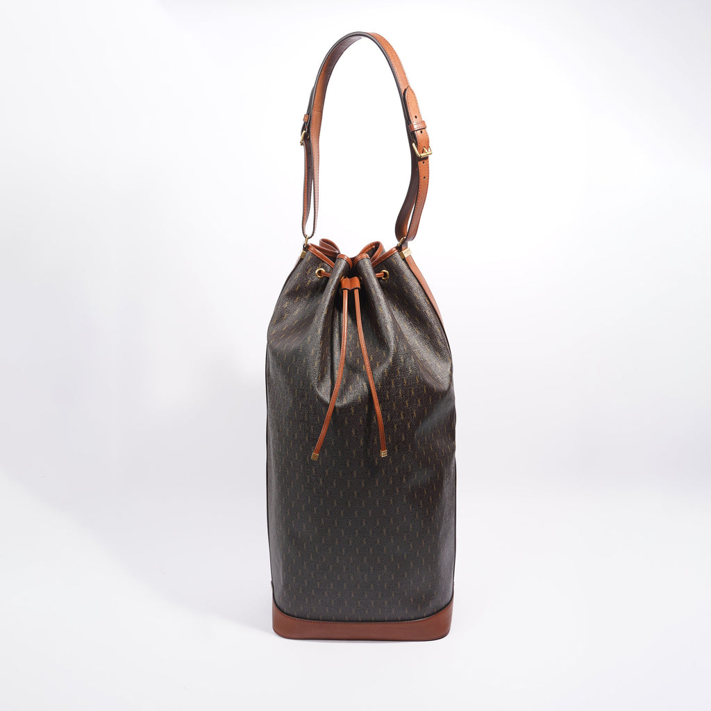 Saint Laurent Le Long Bucket Bag Monogram Canvas