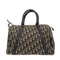 CHRISTIAN DIOR Bowling Handbag in Blue Fabric