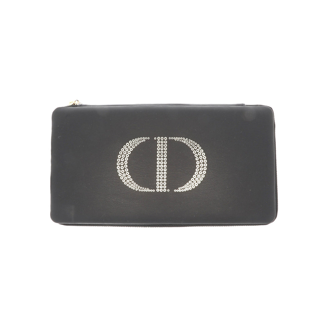 CHRISTIAN DIOR Travel Bag in Black Leather