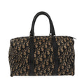 CHRISTIAN DIOR Bowling Handbag in Blue Fabric
