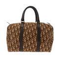 CHRISTIAN DIOR Bowling Handbag in Beige Fabric