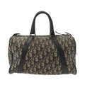 CHRISTIAN DIOR Bowling Handbag in Blue Fabric