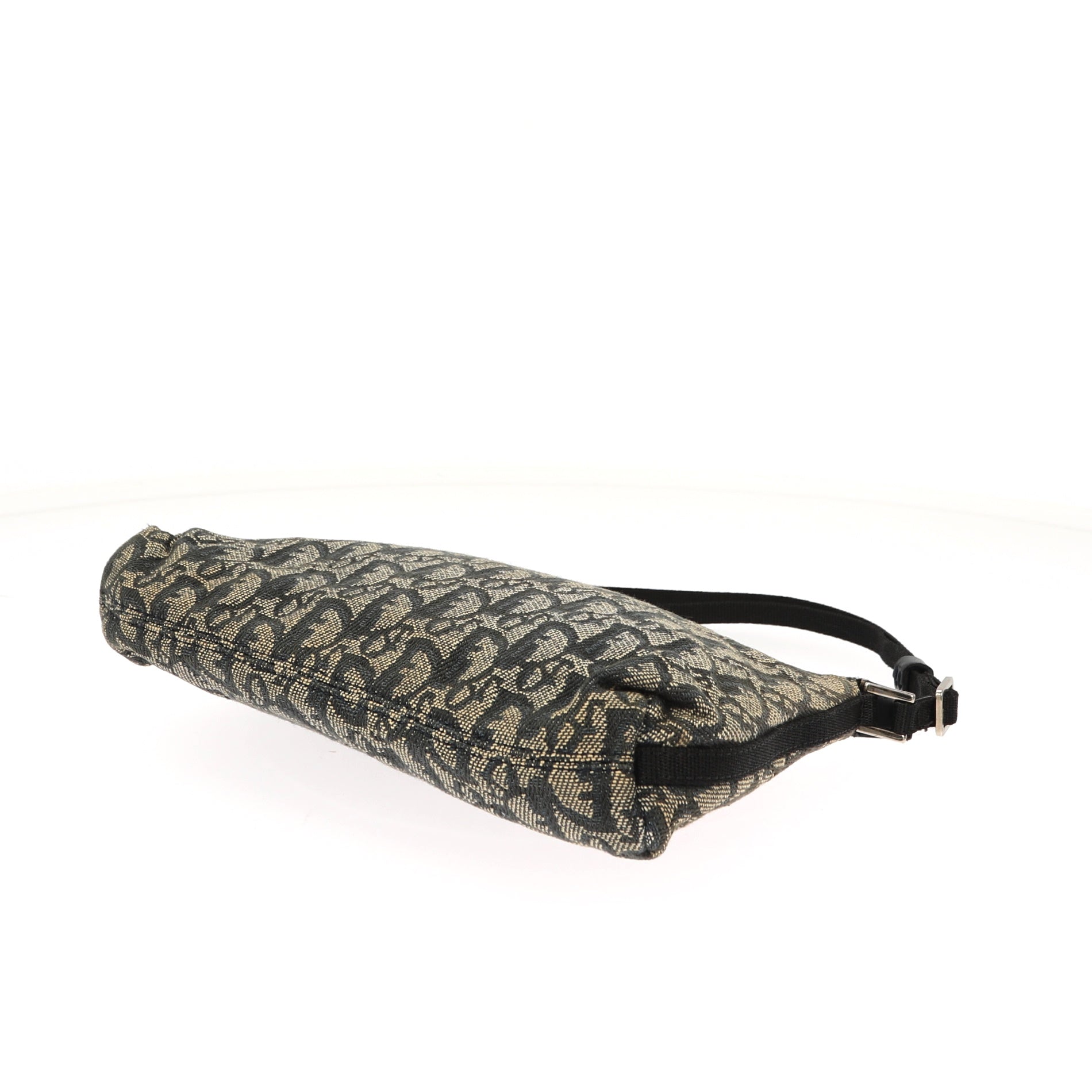 CHRISTIAN DIOR Shoulder Bag in Blue Fabric