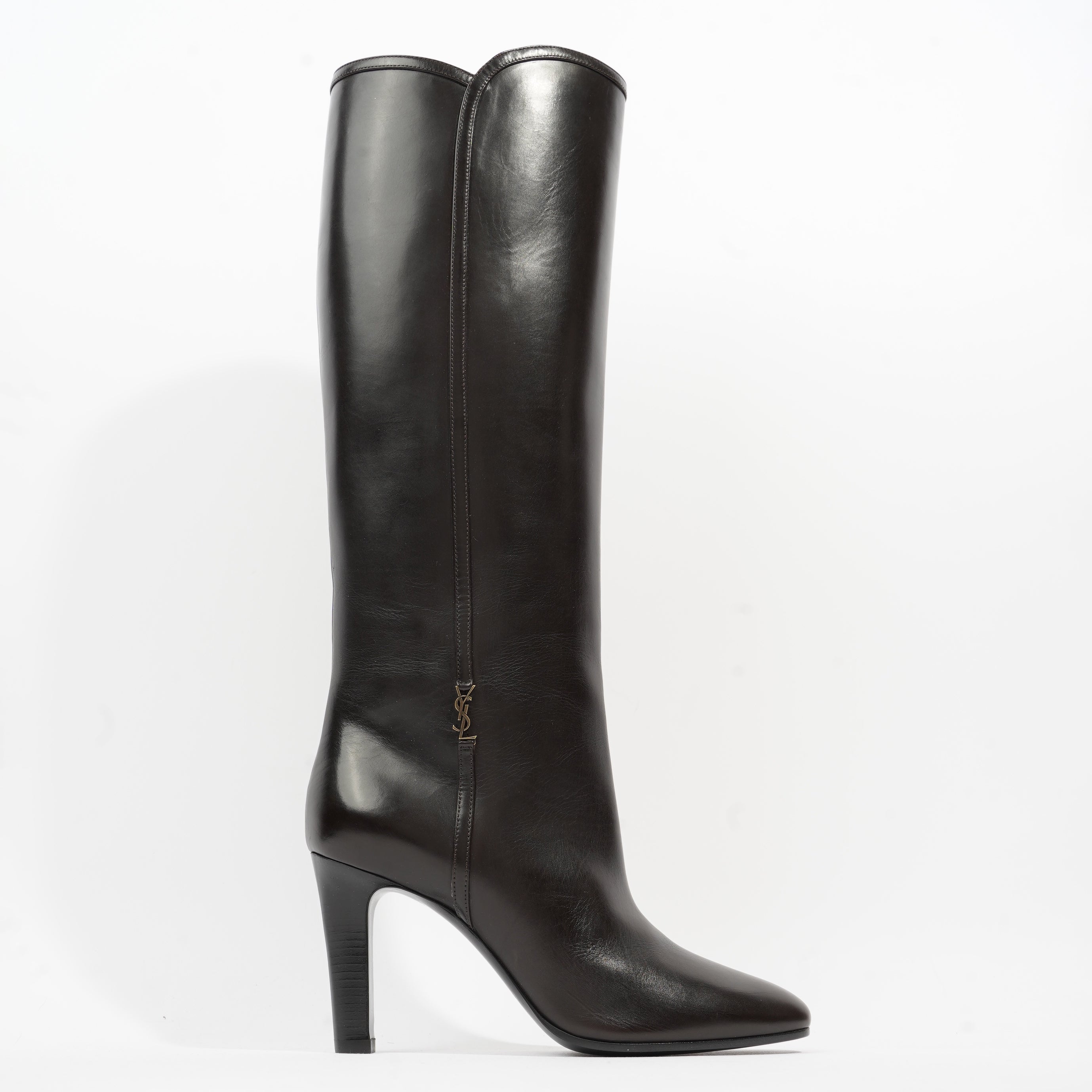 Saint Laurent Boots 110 Black Leather EU 38.5 UK 5.5