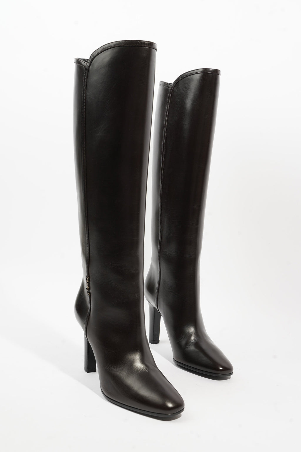 Saint Laurent Boots 110 Black Leather EU 38.5 UK 5.5