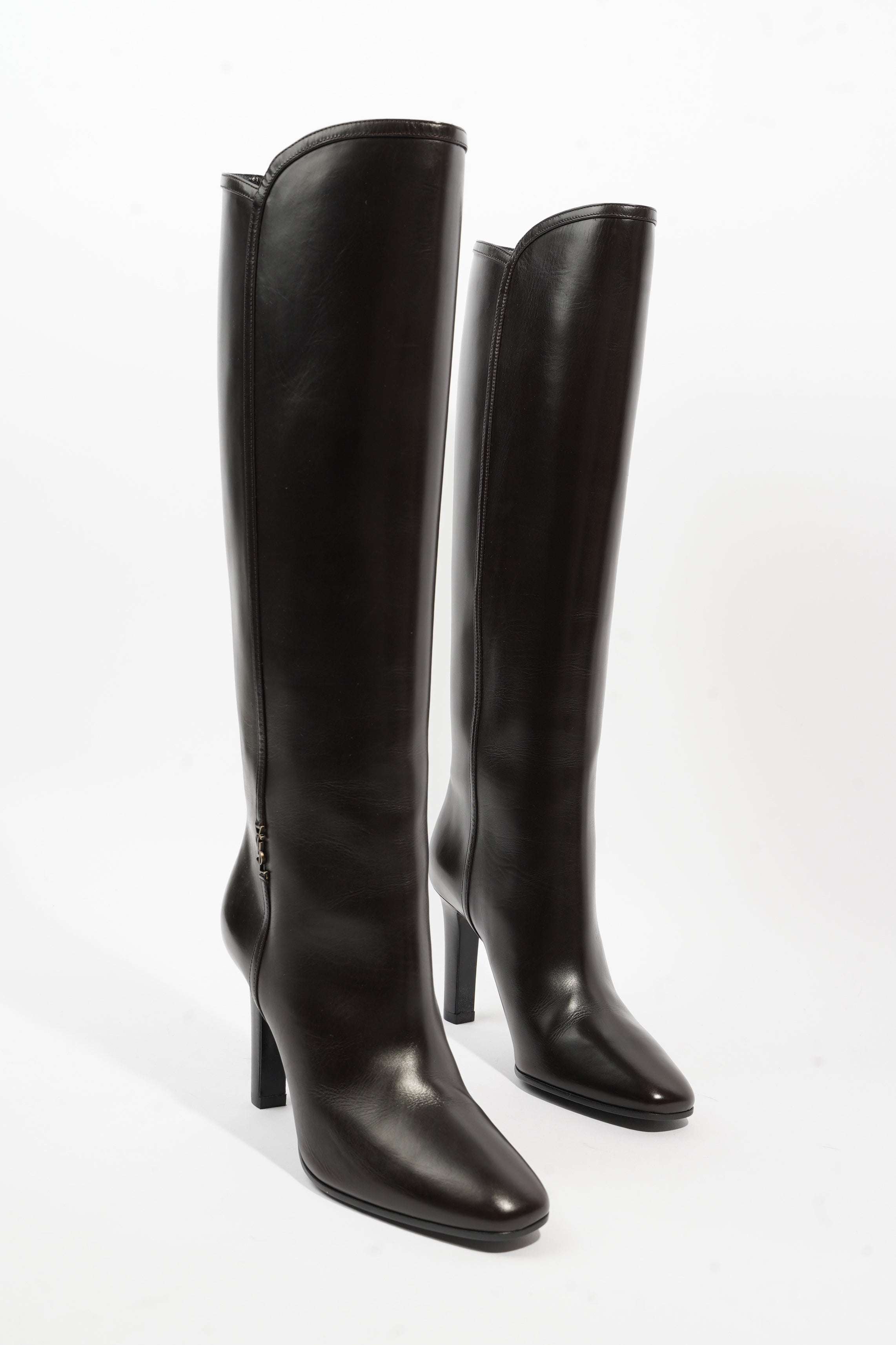 Saint Laurent Boots 110 Black Leather EU 38.5 UK 5.5