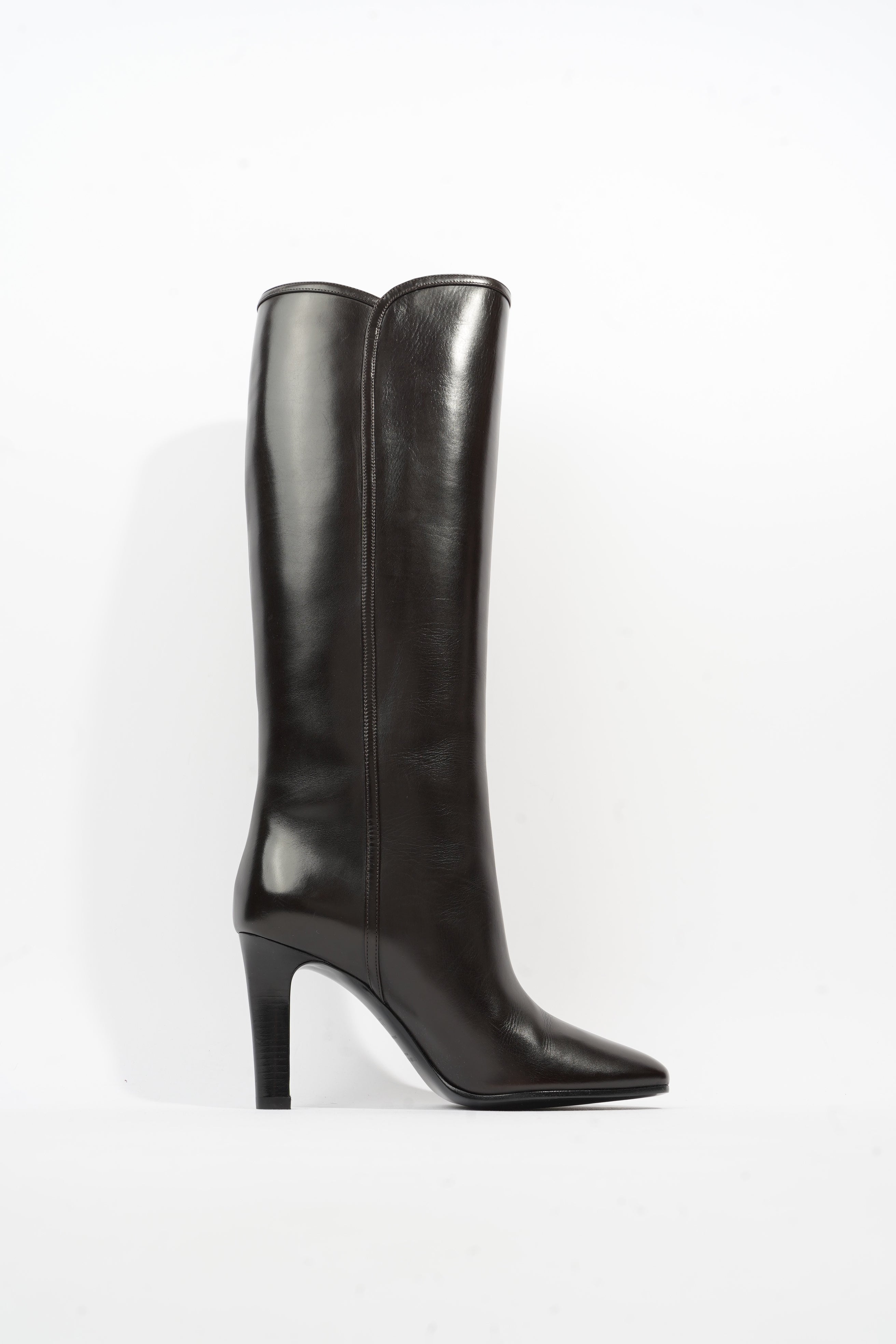 Saint Laurent Boots 110 Black Leather EU 38.5 UK 5.5