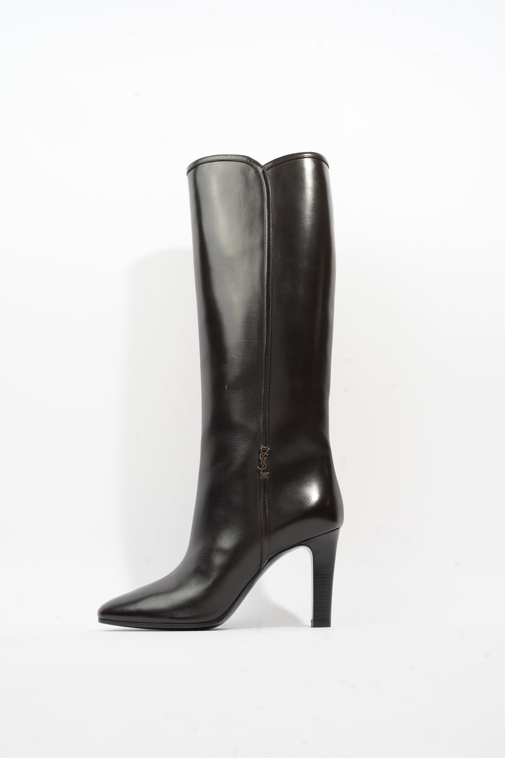 Saint Laurent Boots 110 Black Leather EU 38.5 UK 5.5