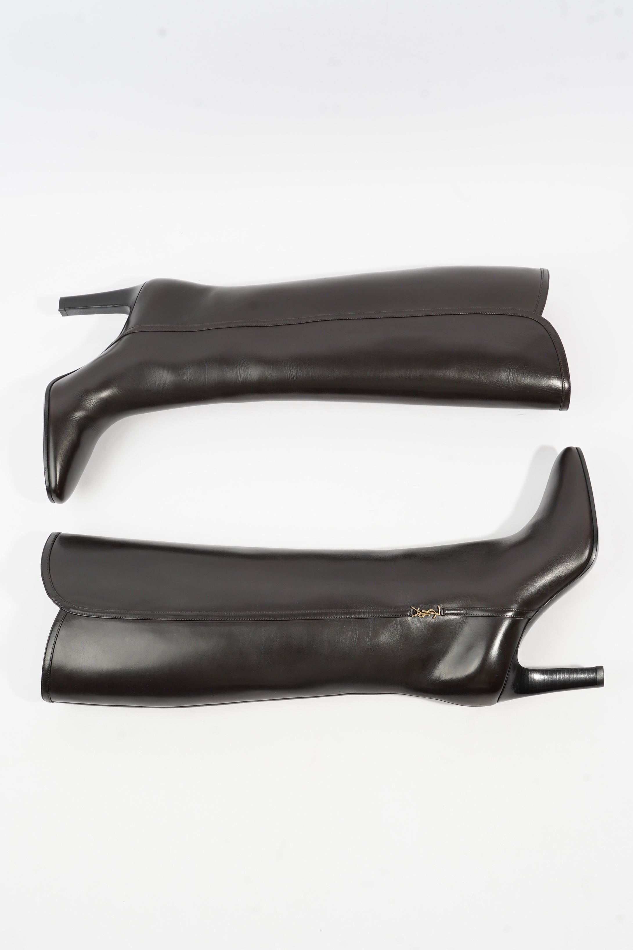Saint Laurent Boots 110 Black Leather EU 38.5 UK 5.5
