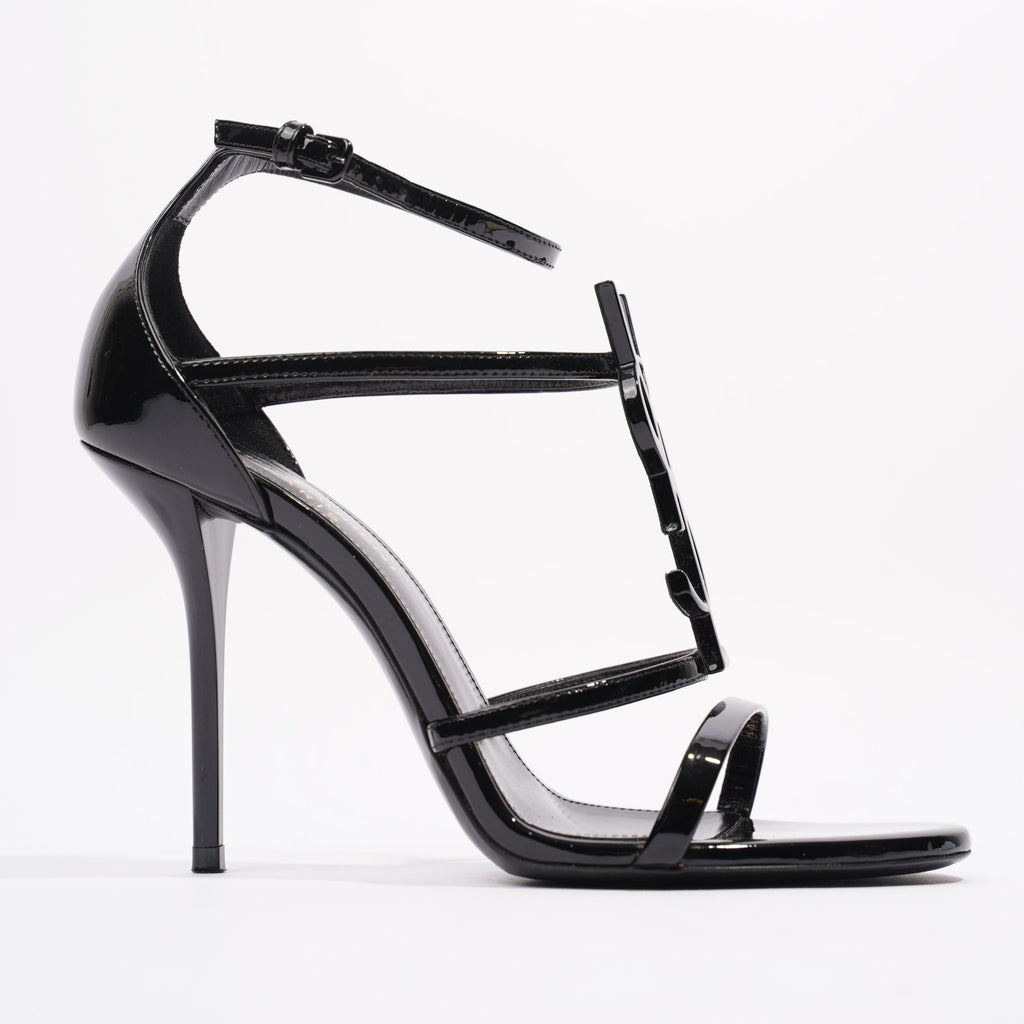 Saint Laurent Cassandra Black Patent Leather EU 36 UK 3