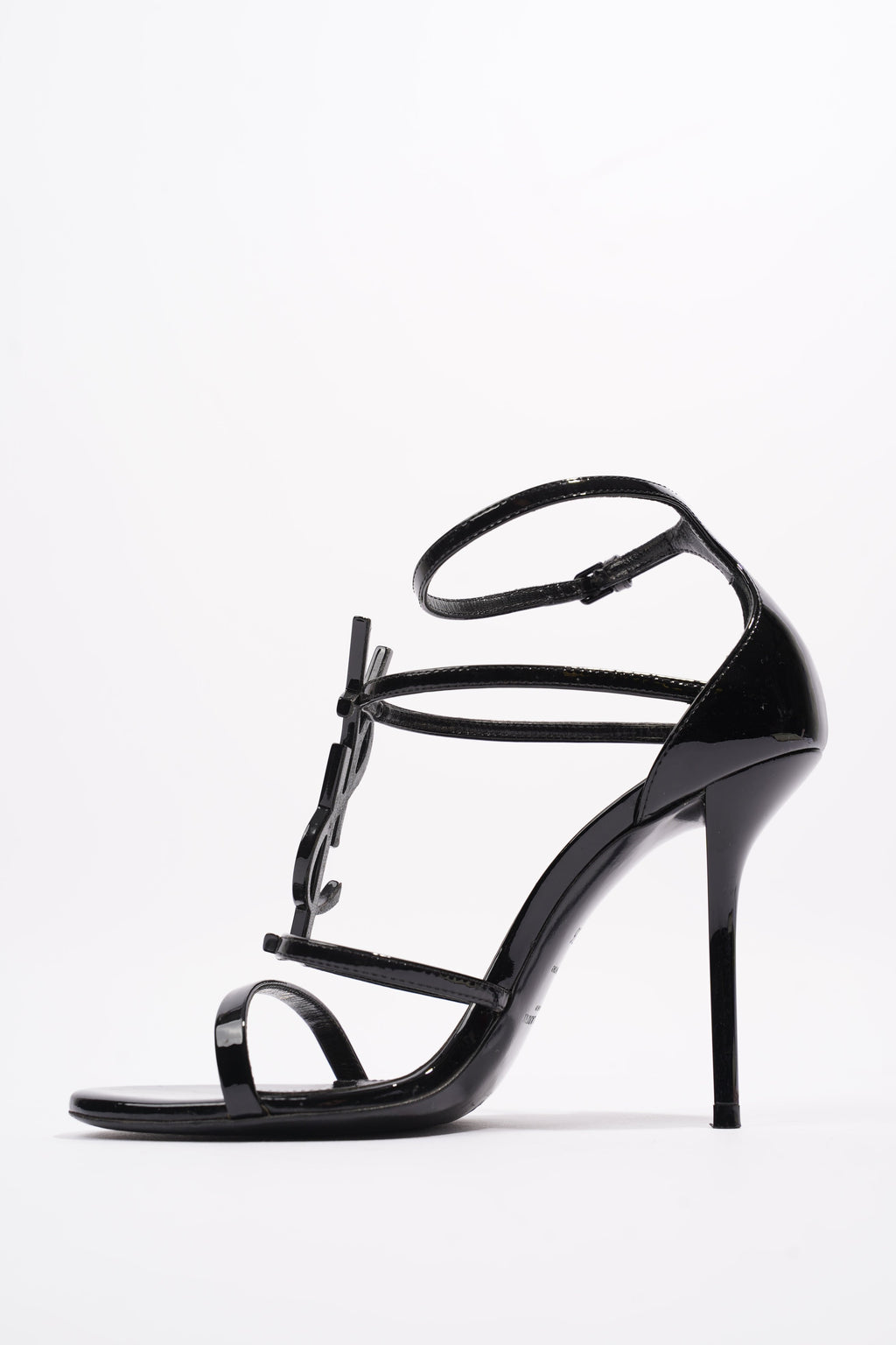 Saint Laurent Cassandra Black Patent Leather EU 36 UK 3