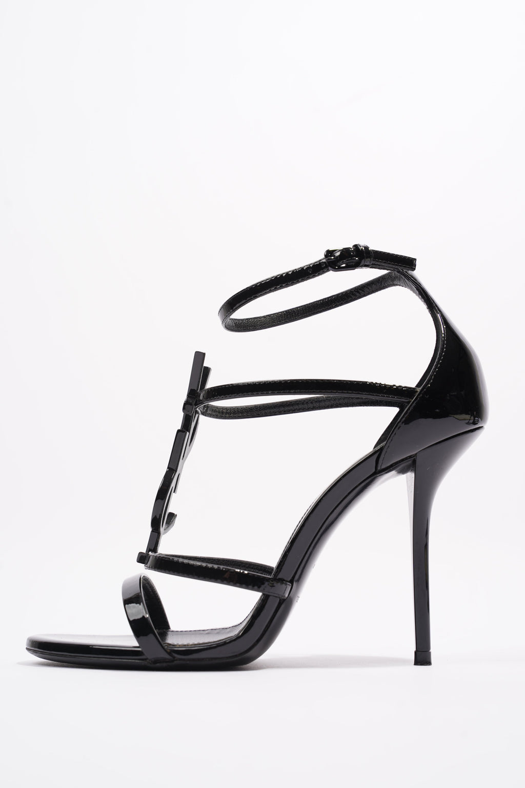 Saint Laurent Cassandra Black Patent Leather EU 36 UK 3