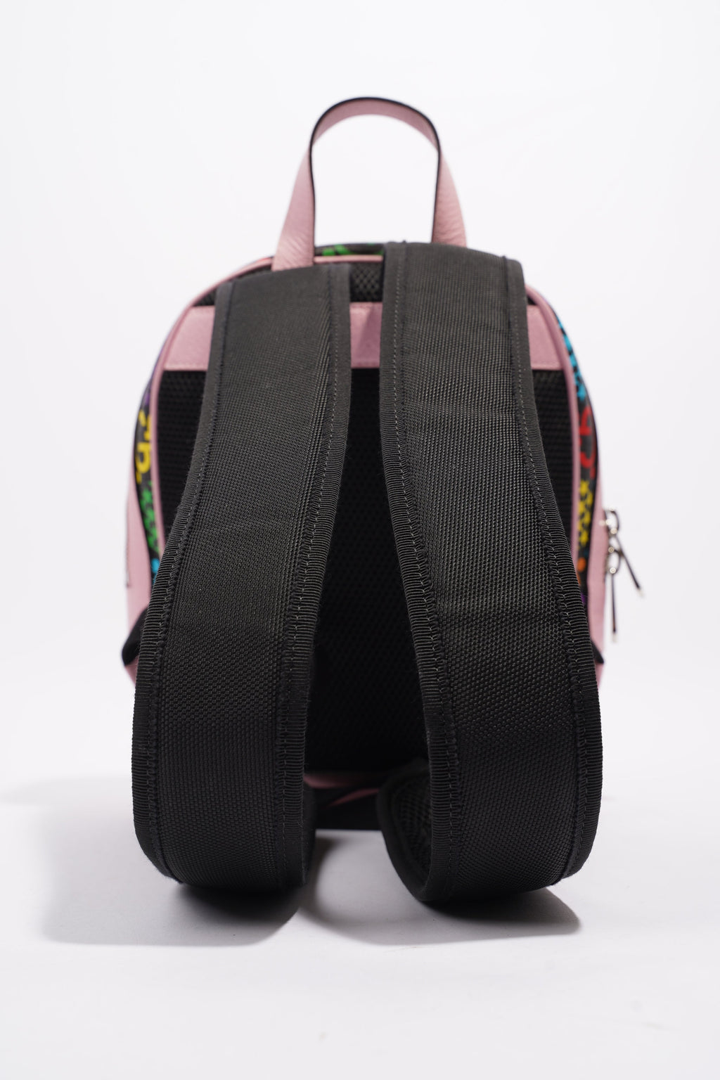Gucci GG Supreme Psychedelic Backpack Black / Pink / Blue Small