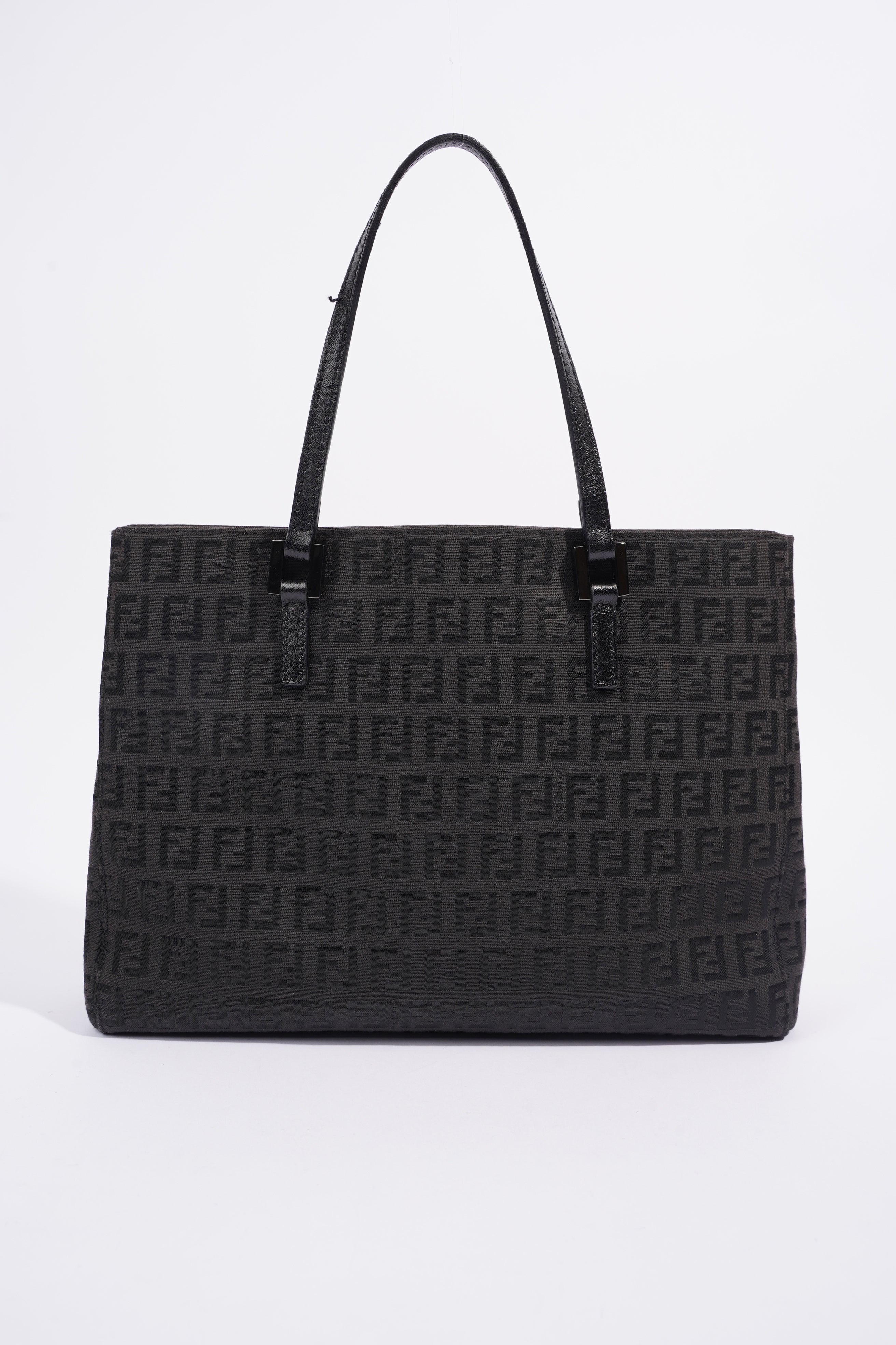Fendi Tote Brown Canvas