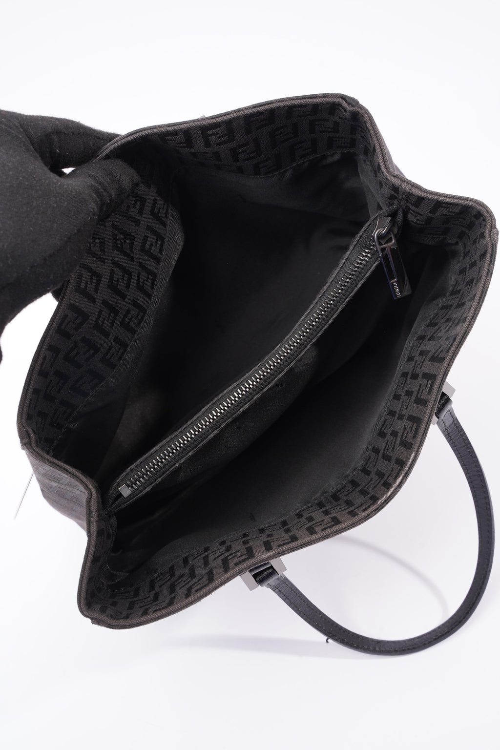 Fendi Tote Brown Canvas