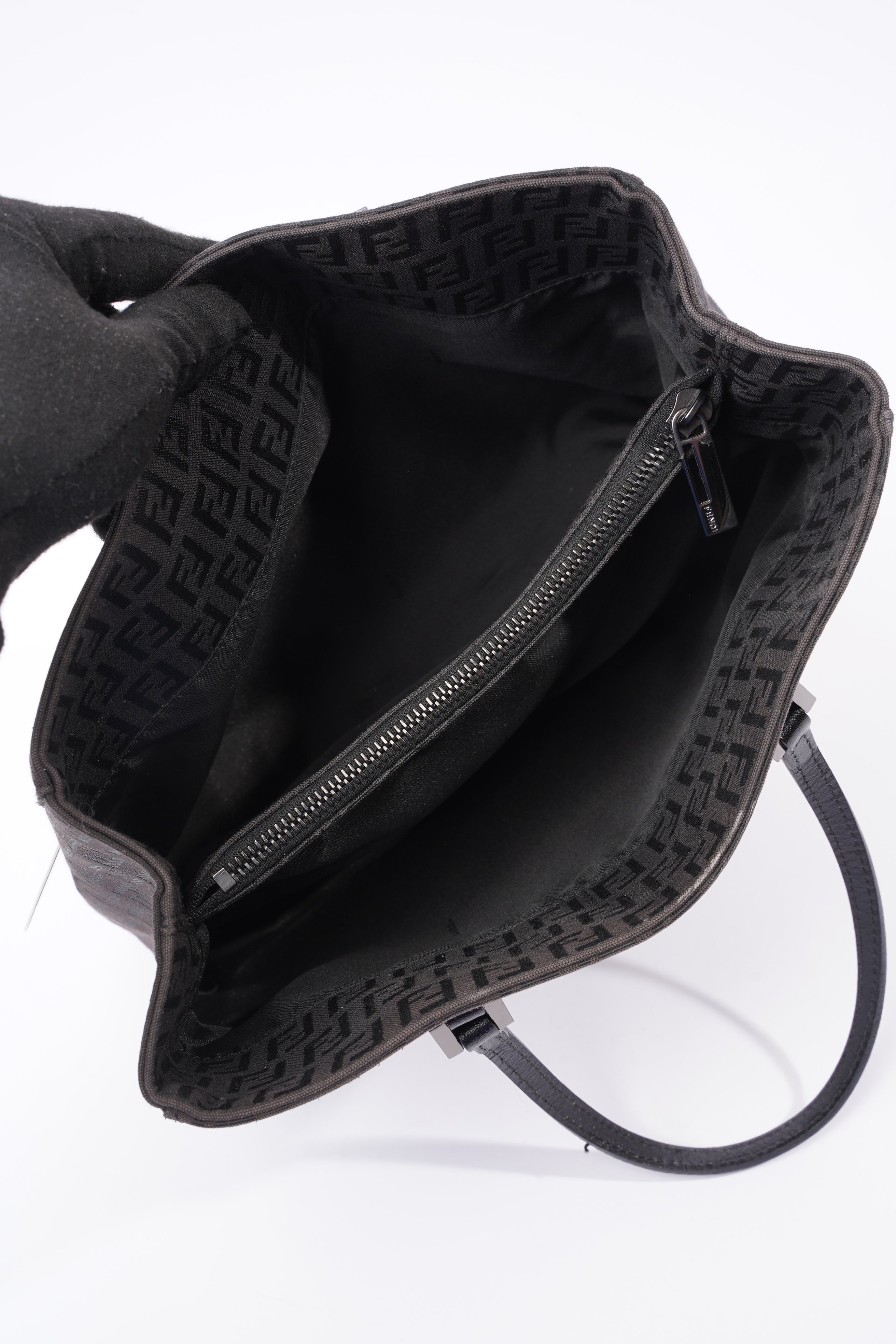 Fendi Tote Brown Canvas