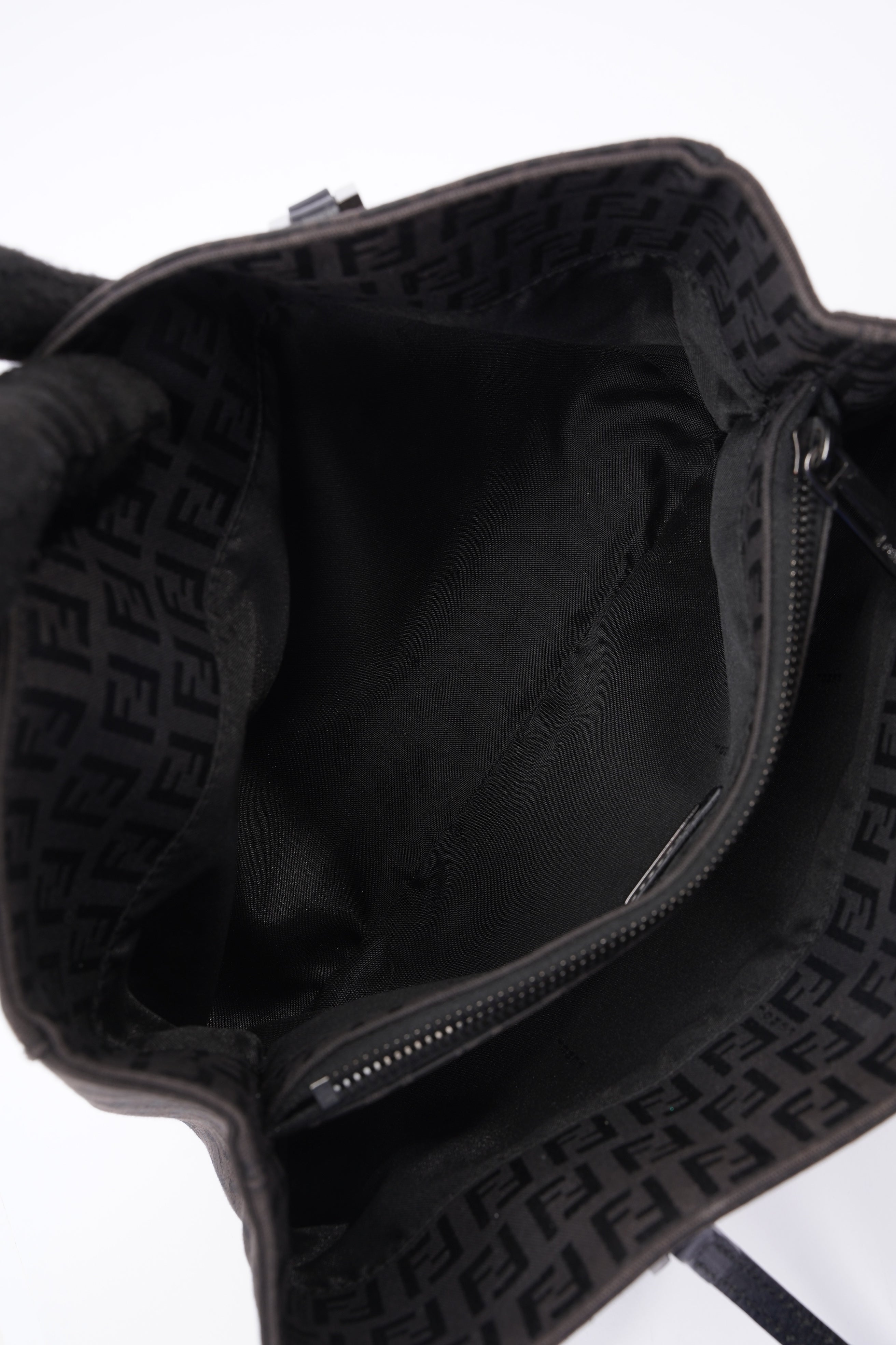 Fendi Tote Brown Canvas
