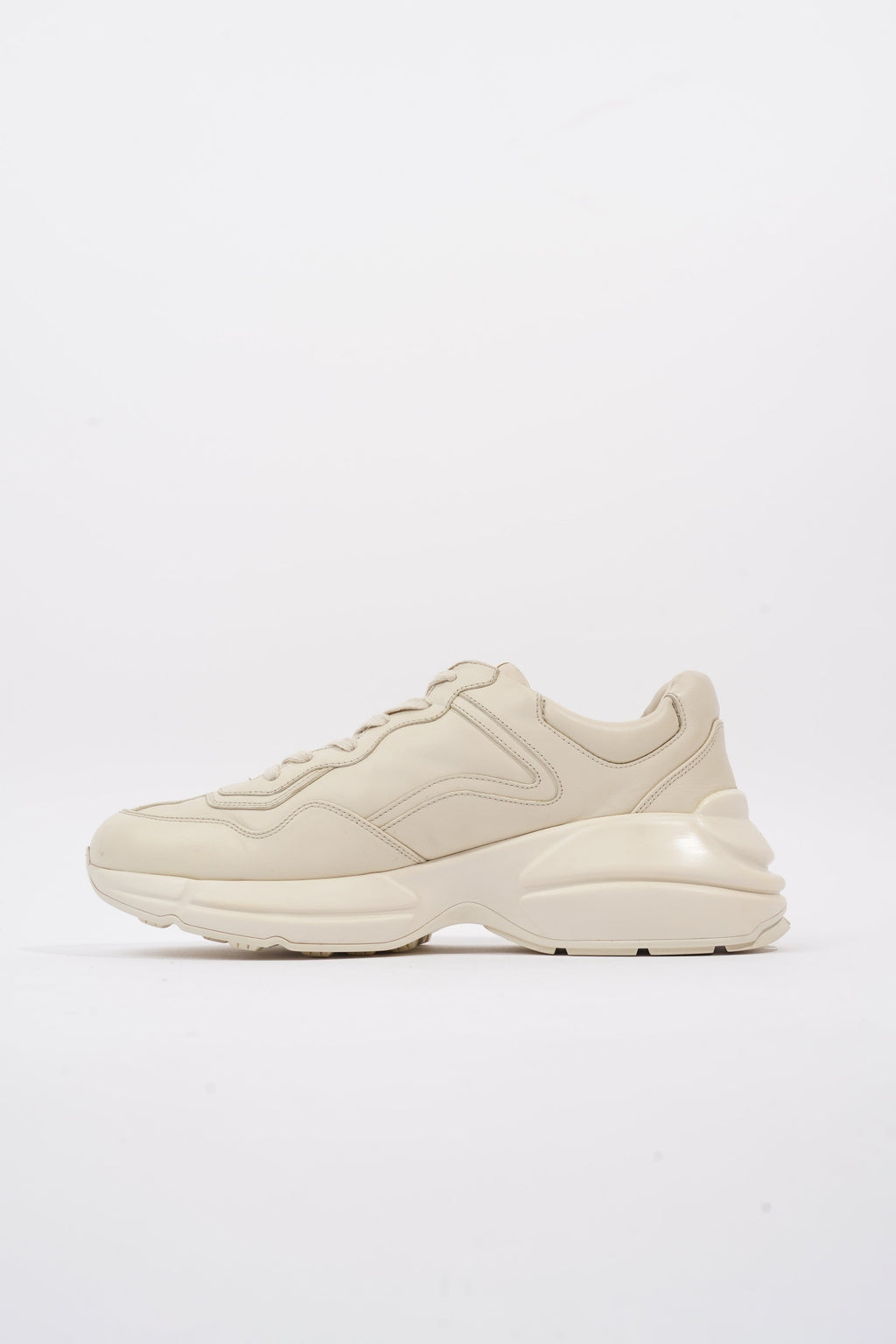 Gucci Rhyton Ivory Leather EU 43 UK 9