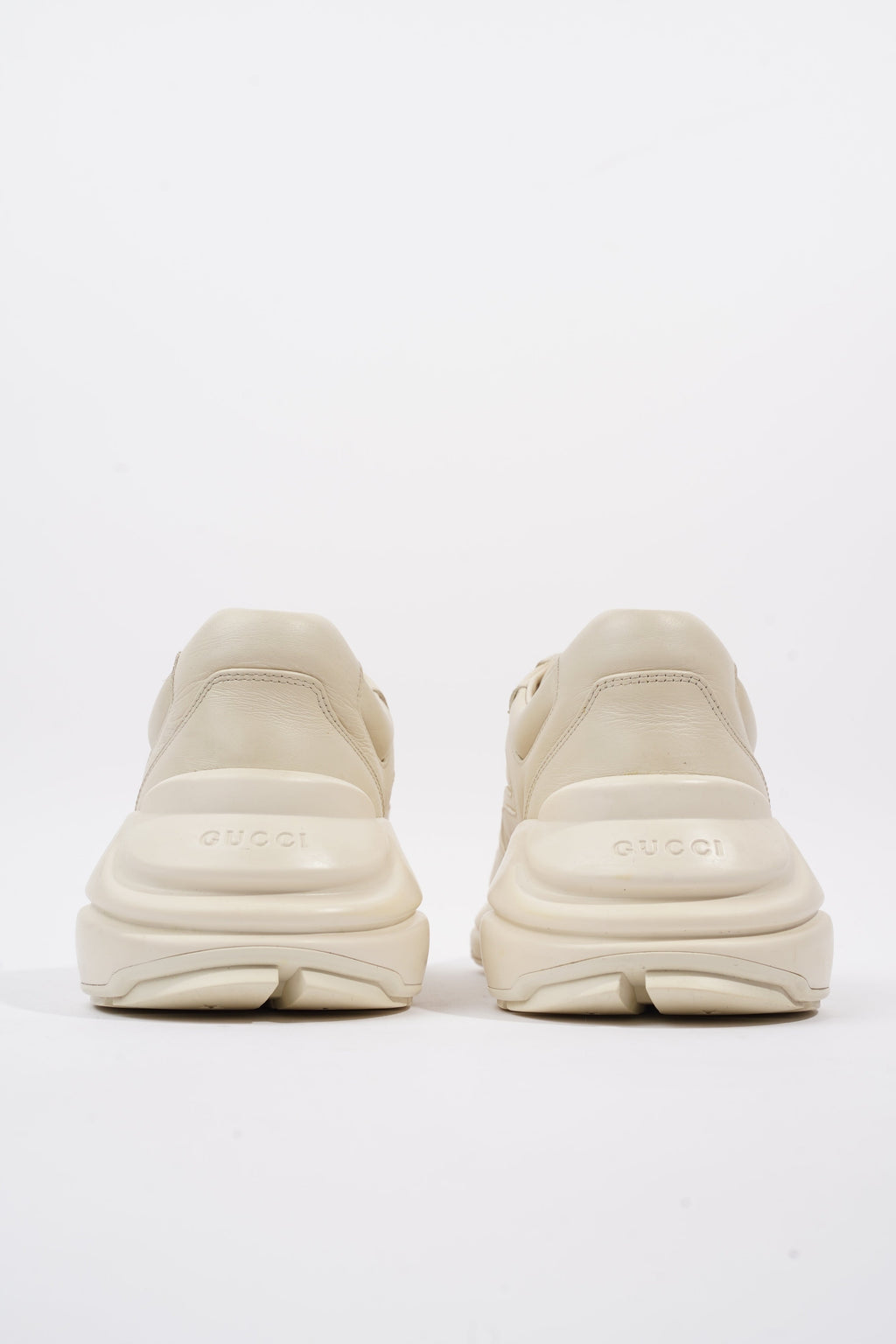 Gucci Rhyton Ivory Leather EU 43 UK 9