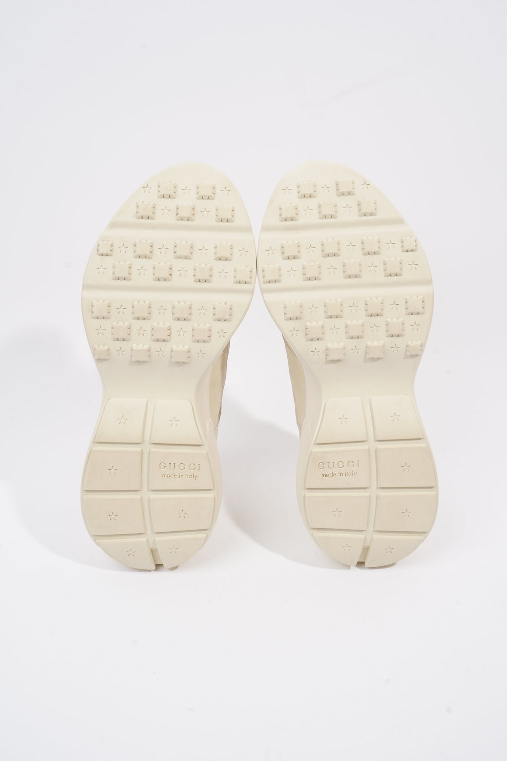 Gucci Rhyton Ivory Leather EU 43 UK 9
