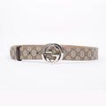 Gucci GG Belt GG Supreme Coated Canvas 95cm 38"