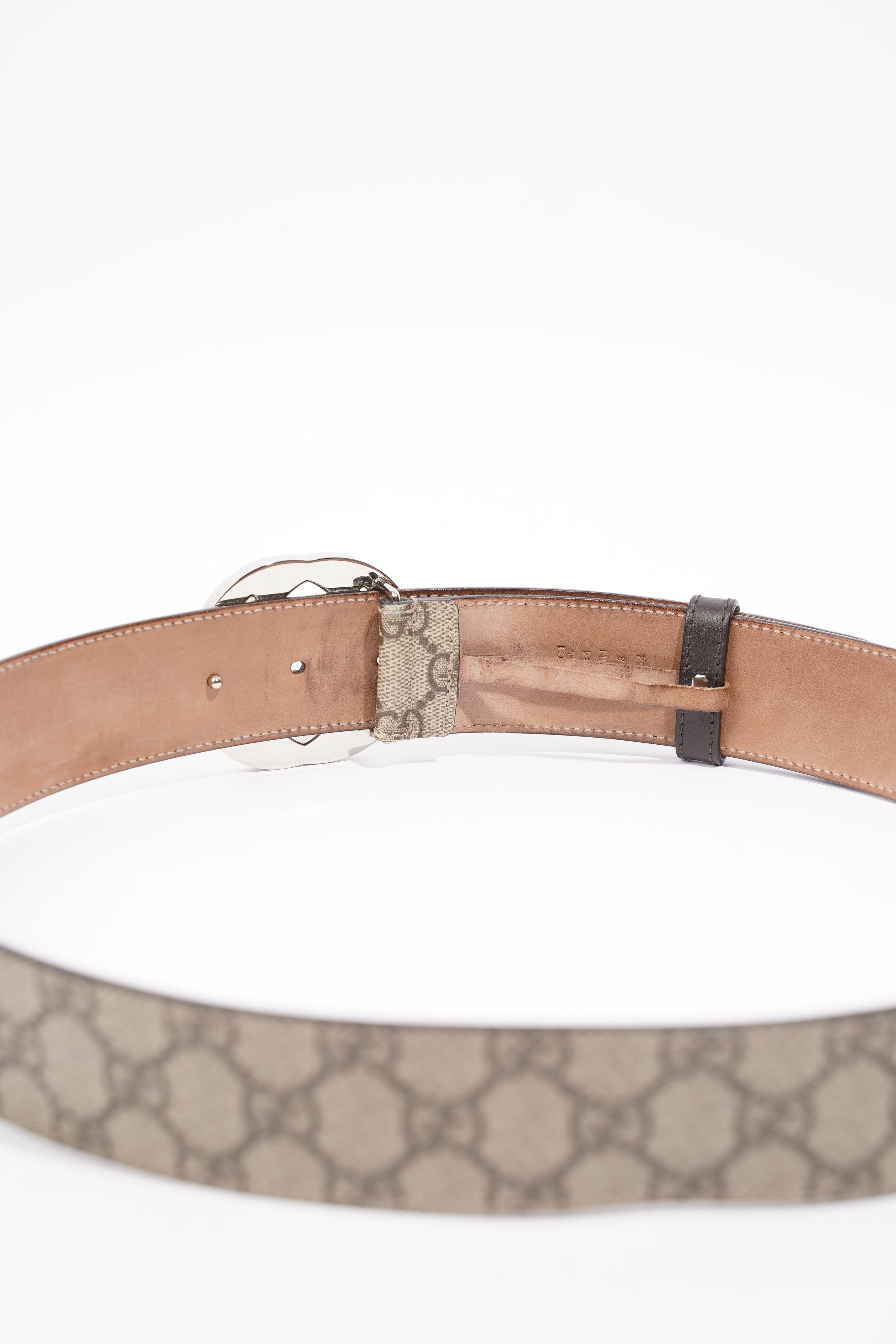 Gucci GG Belt GG Supreme Coated Canvas 95cm 38"
