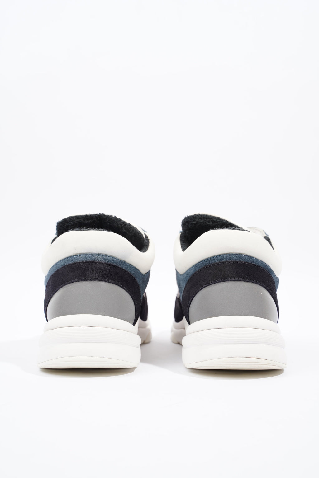 Chanel CC Logo Sneaker White / Black / Orange Suede EU 36 UK 3